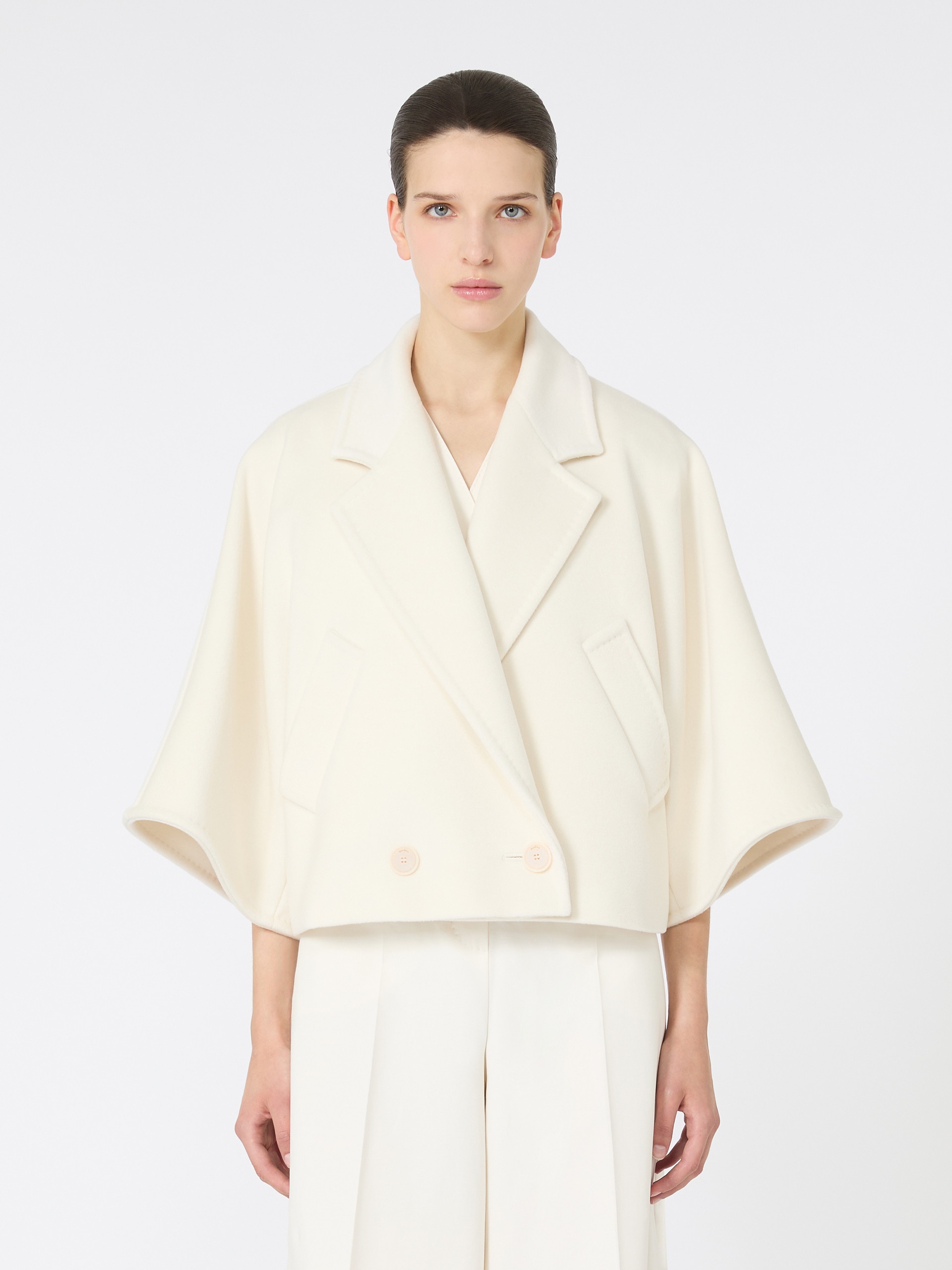 GALEA Wool and cashmere cropped jacket - 3