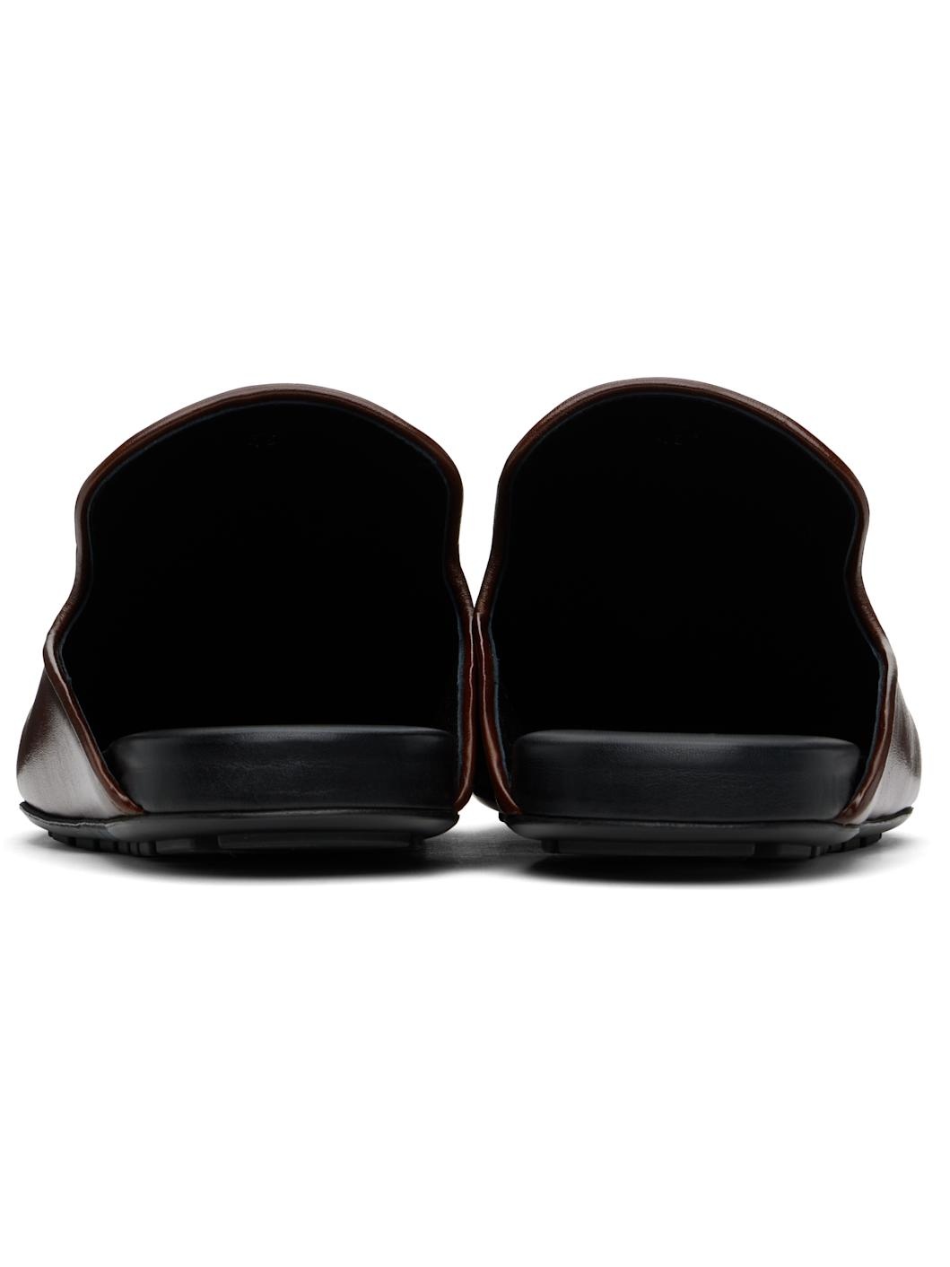 Brown Roma Slippers - 2