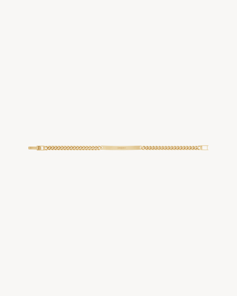 ID BRACELET IN 18K YELLOW GOLD 4