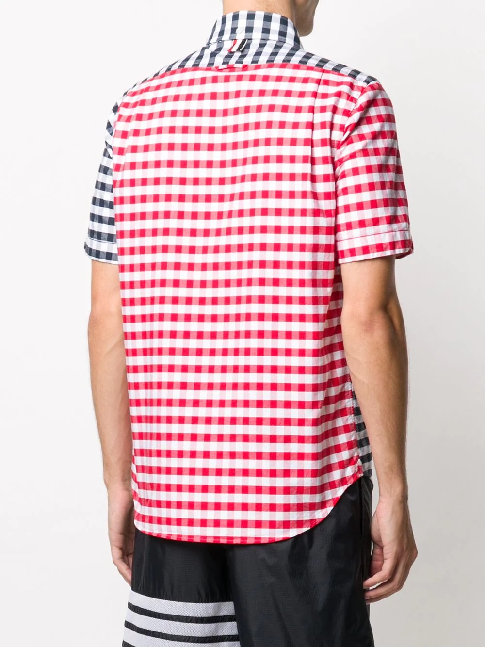 gingham check Oxford shirt - 4