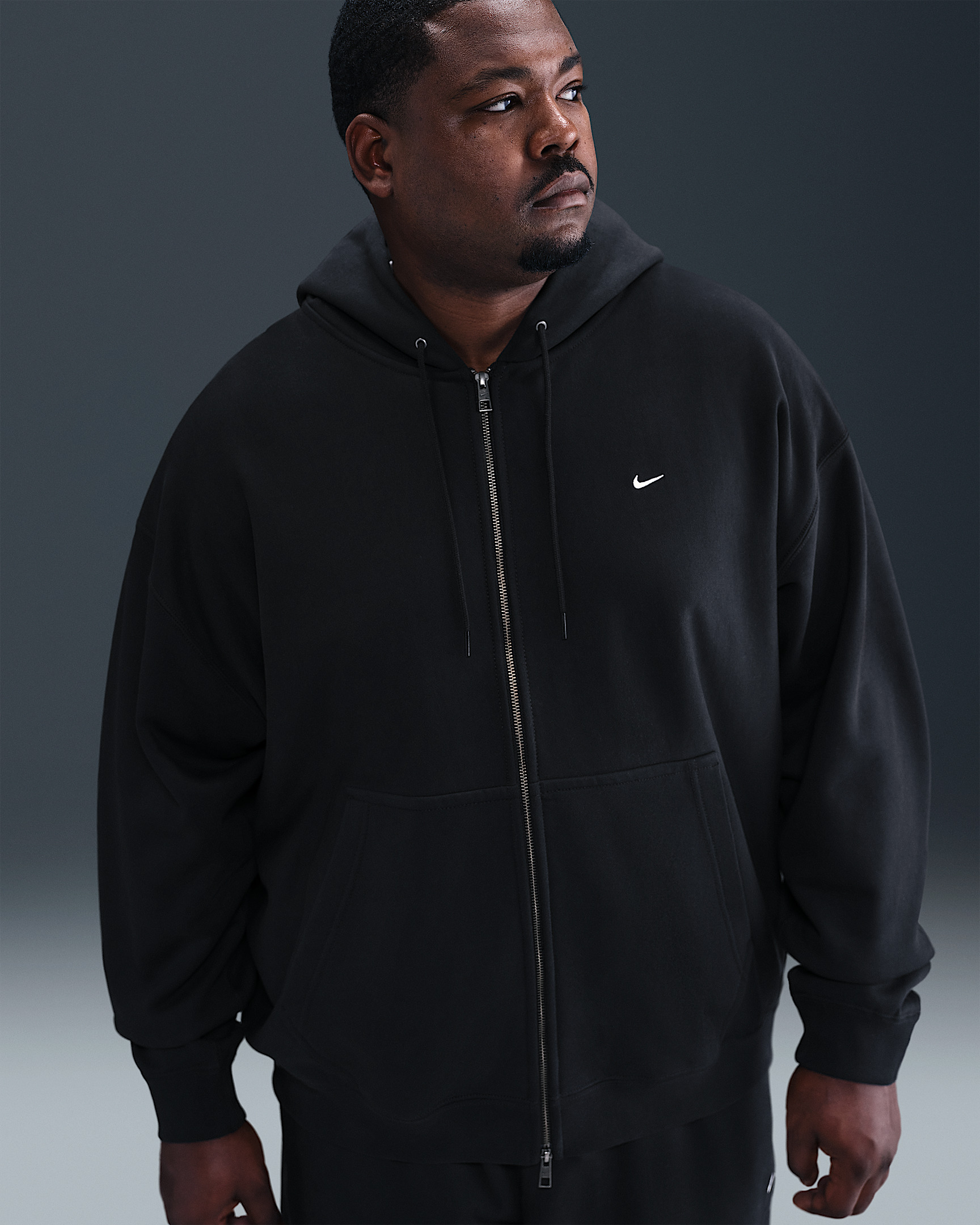 Nike Solo Swoosh Men's Full-Zip Fleece Hoodie - 6