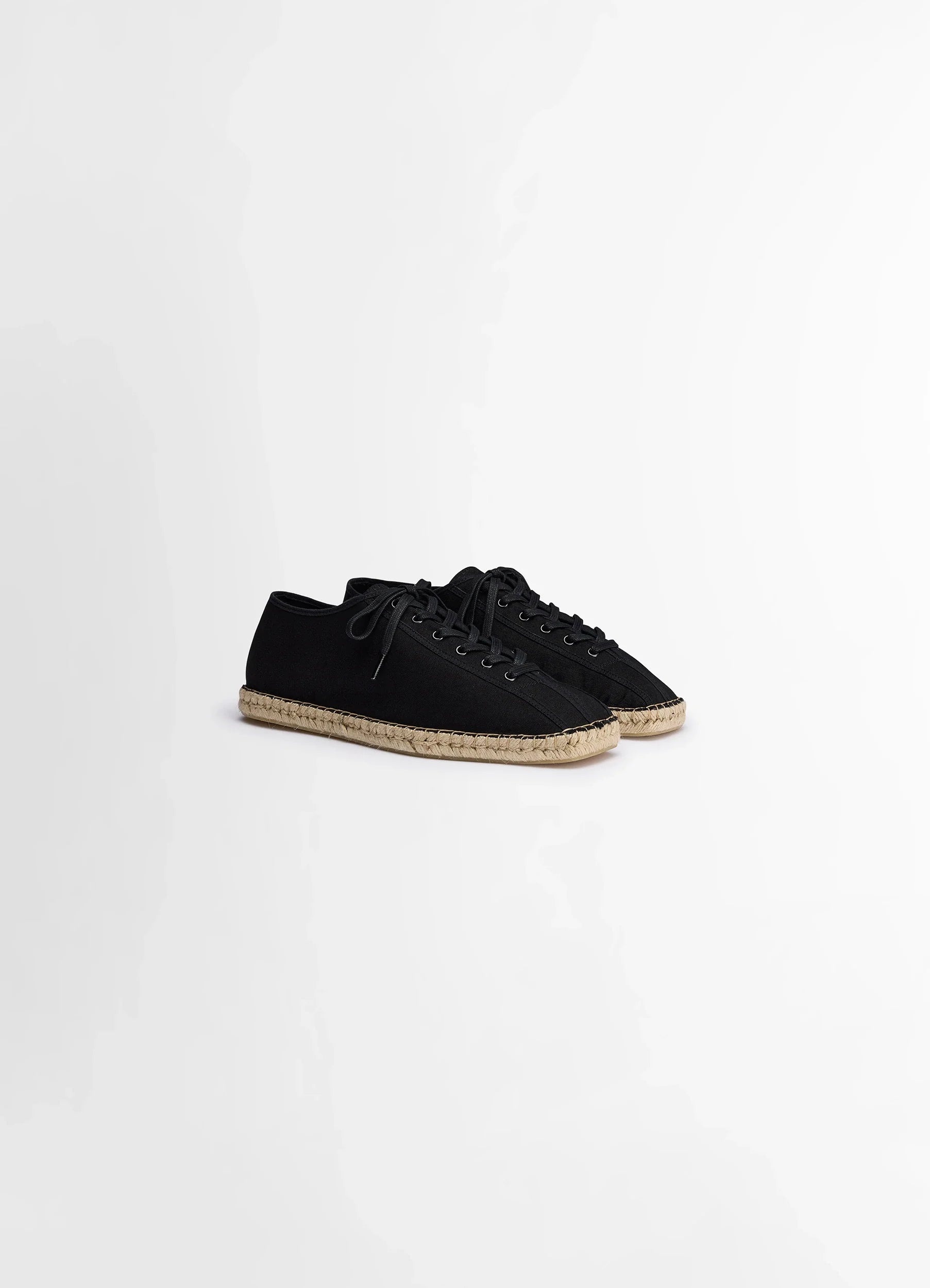 LINOLEUM LACED ESPADRILLES - 3