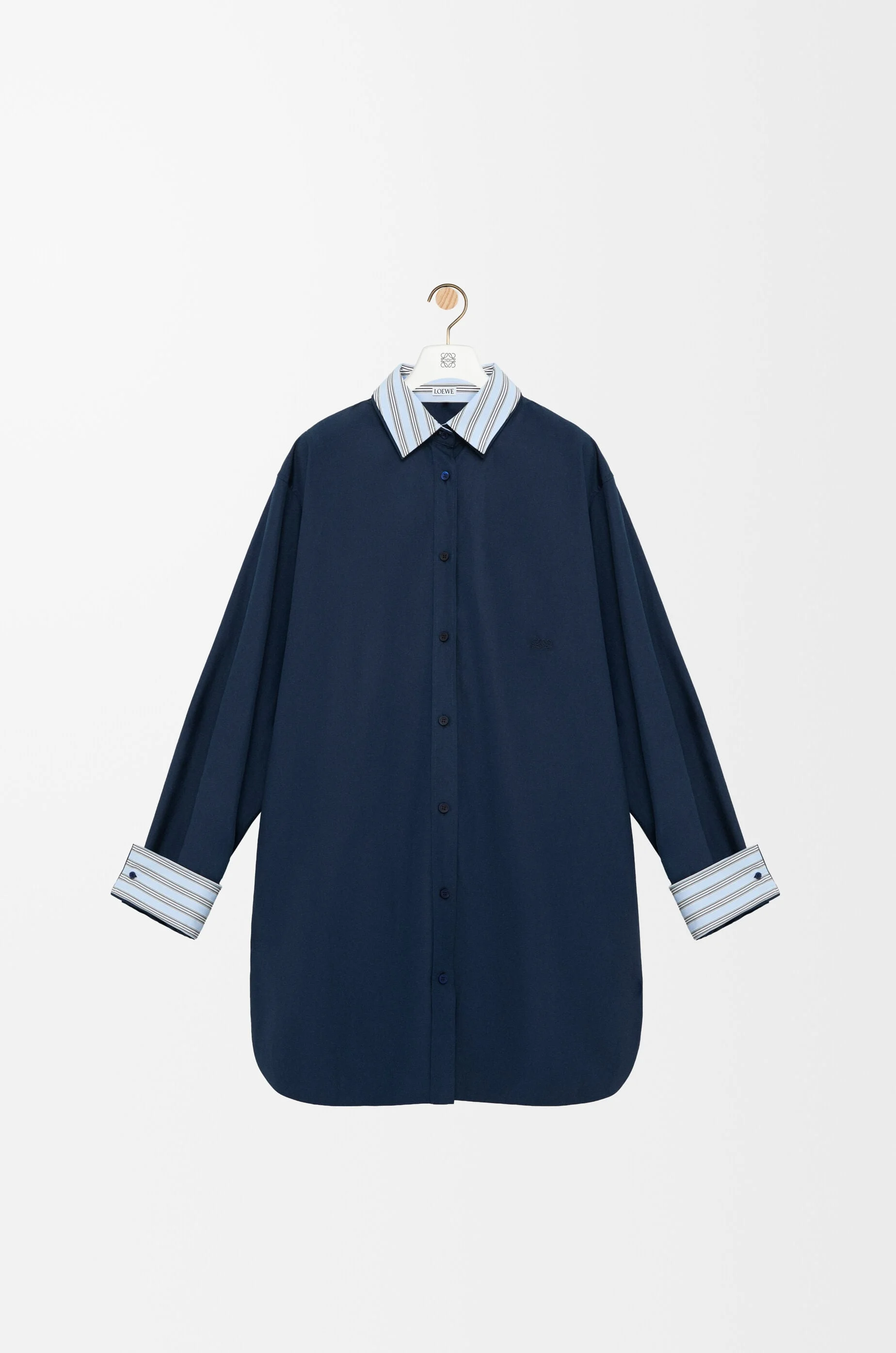 Shirt dress in cotton - 1