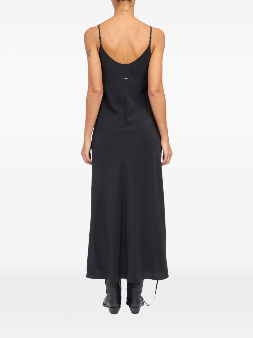 silk maxi dress - 6
