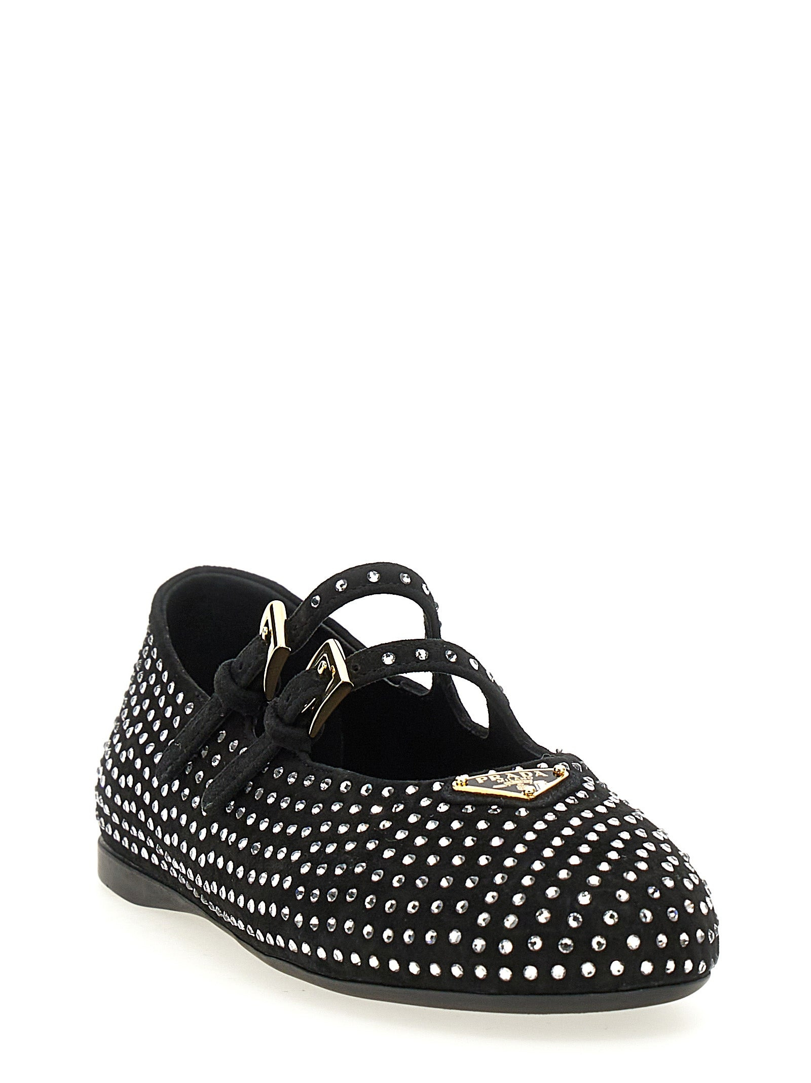 Prada Women Double Strap Ballet Flats - 2