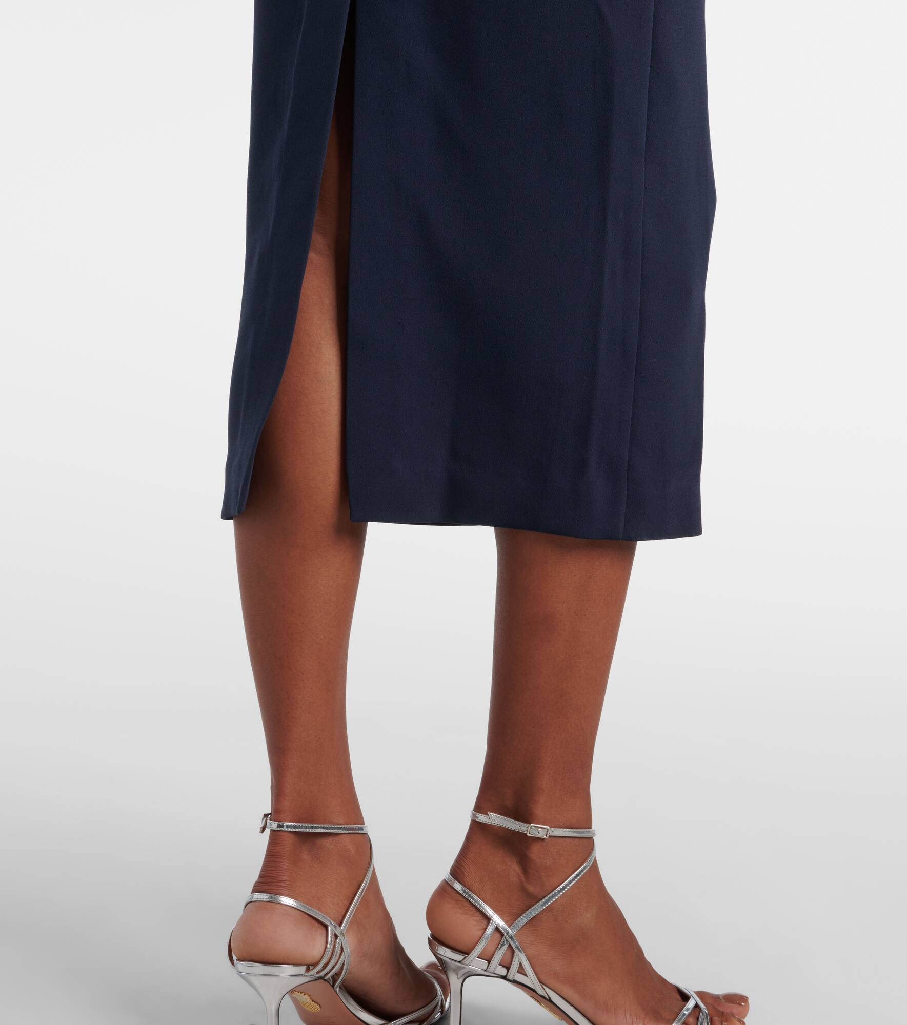 Belted midi dress - 6