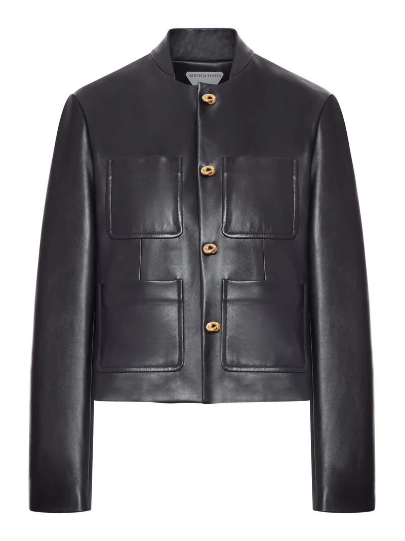 Bottega Veneta Women Leather Jacket - 1