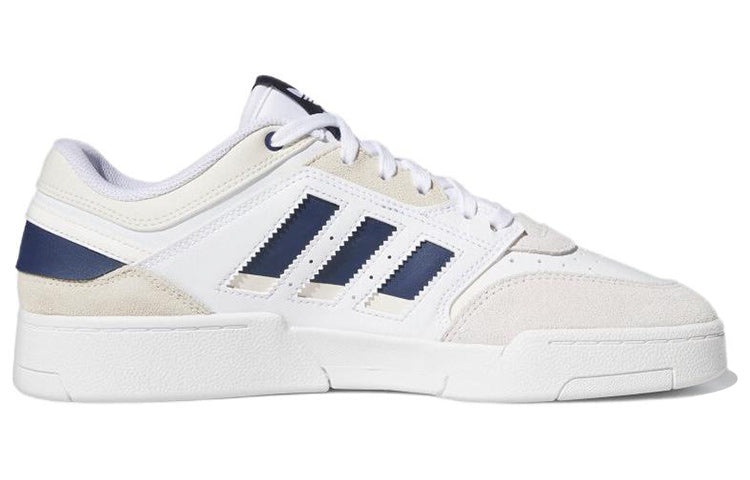 adidas Originals Drop Step Low 'White Navy Blue' HQ7133 - 2