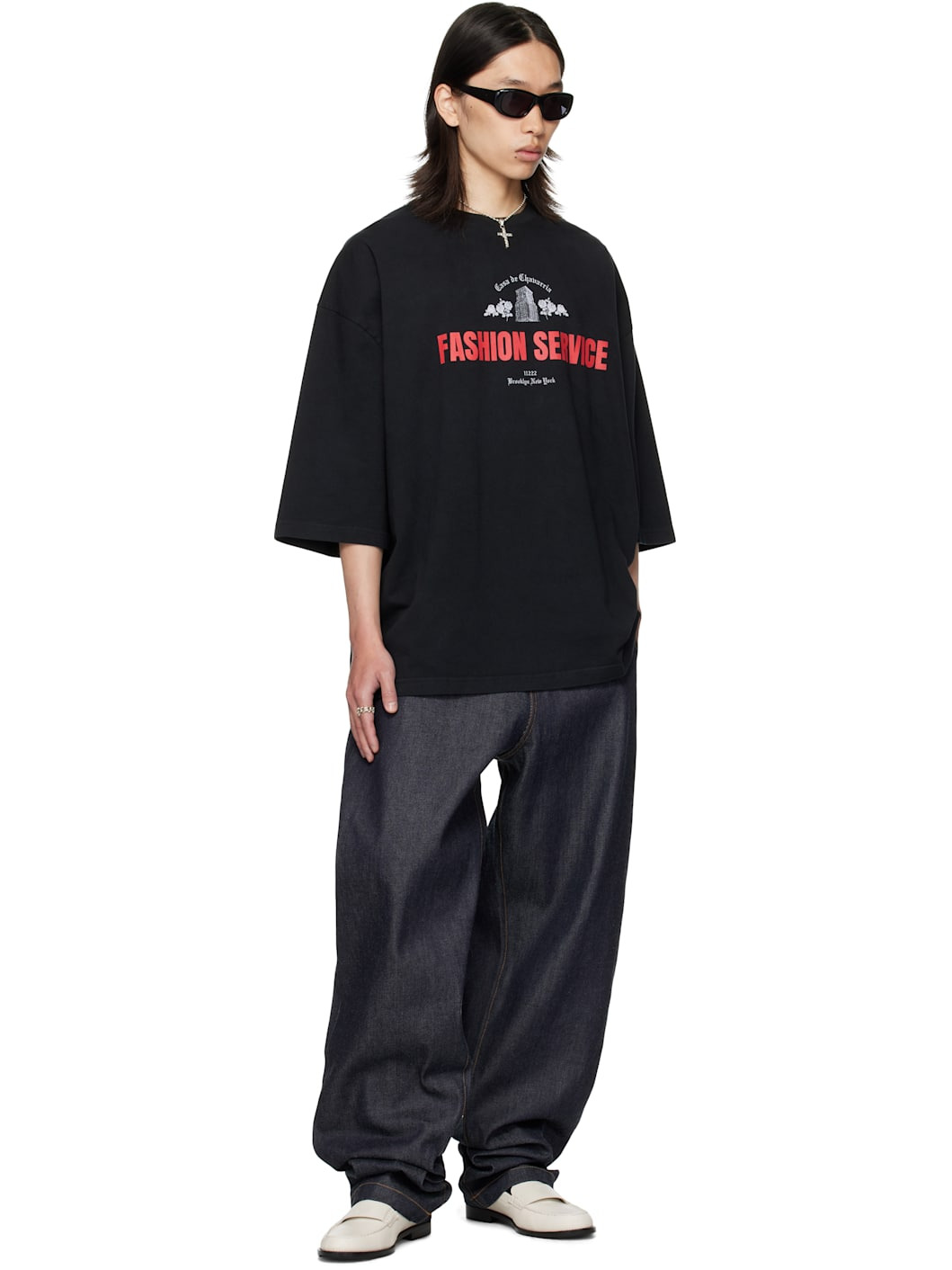 Black 'Casa de Chavarria' Buffalo T-shirt - 4