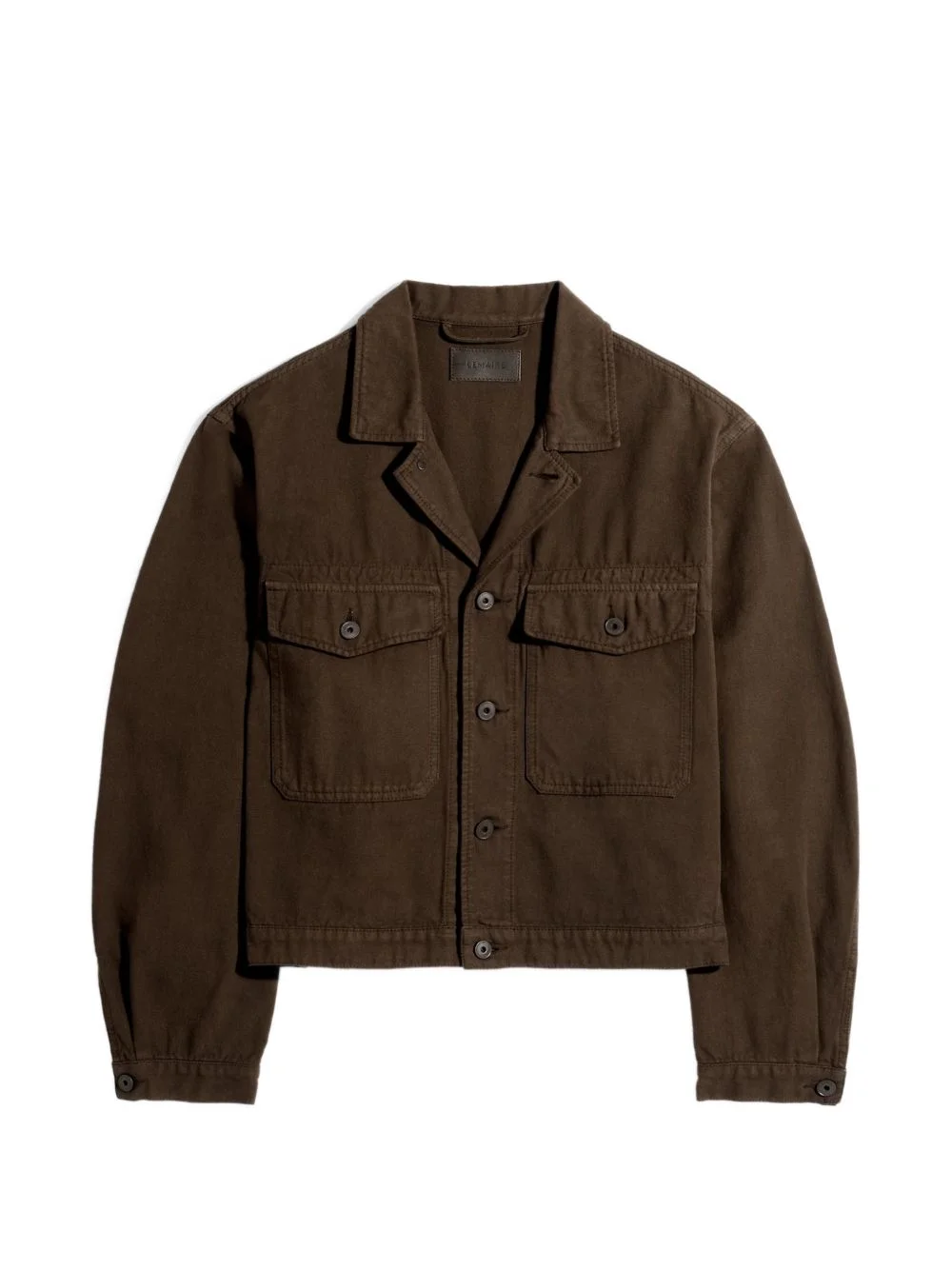 flap-pocket trucker jacket - 1
