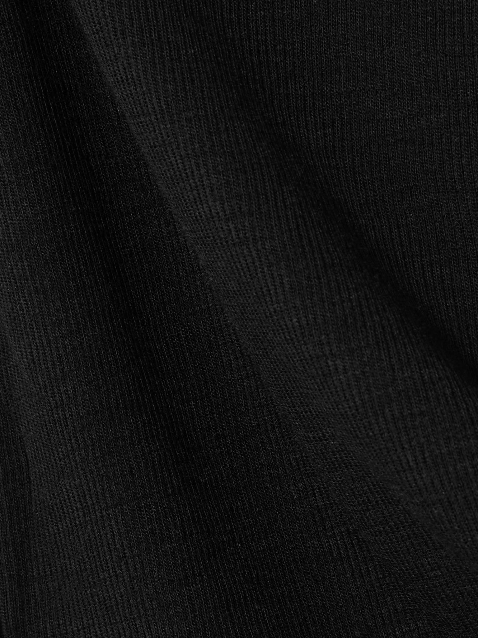 Baby ribbed merino wool camisole Black - 4