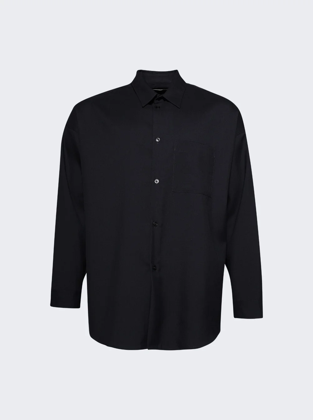 Long Sleeve Shirt Blublack - 1
