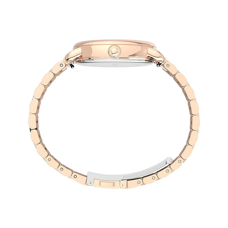 Timex - Timex Quartz White Dial Ladies Watch TW2U14000 - 2