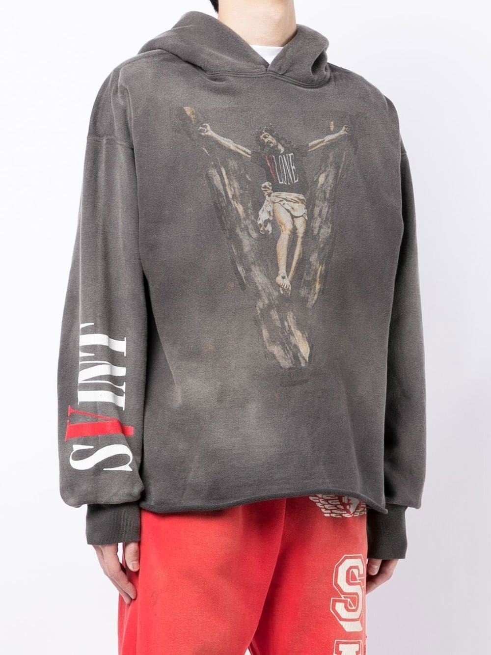 Vlone graphic-print hoodie - 4