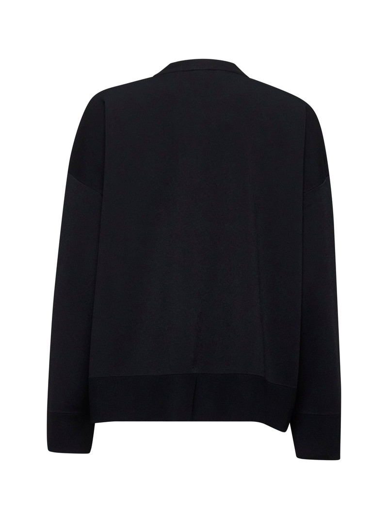 Studio Nicholson Blue Idro oversized sweater outlook