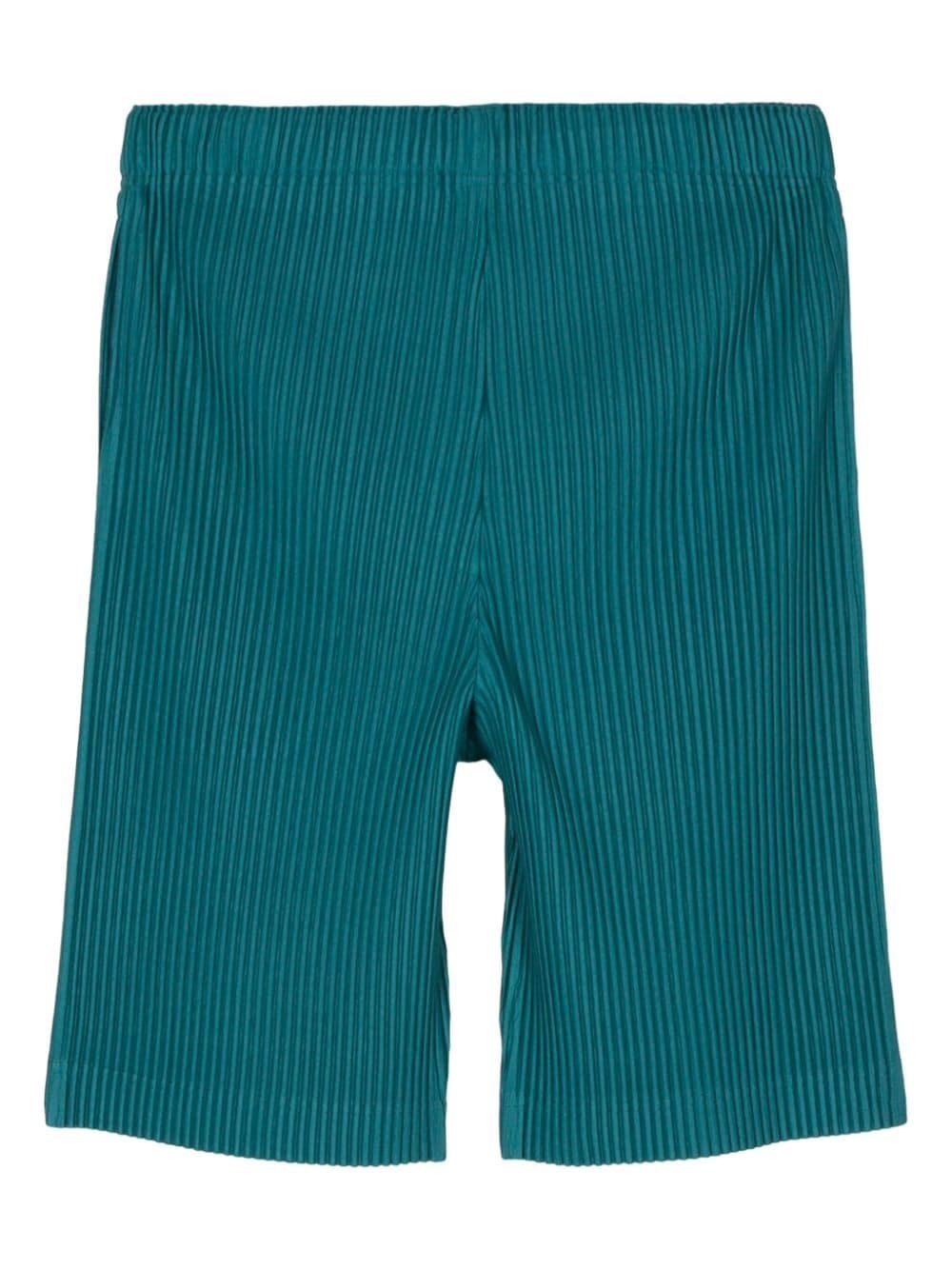 plissé bermuda shorts - 2