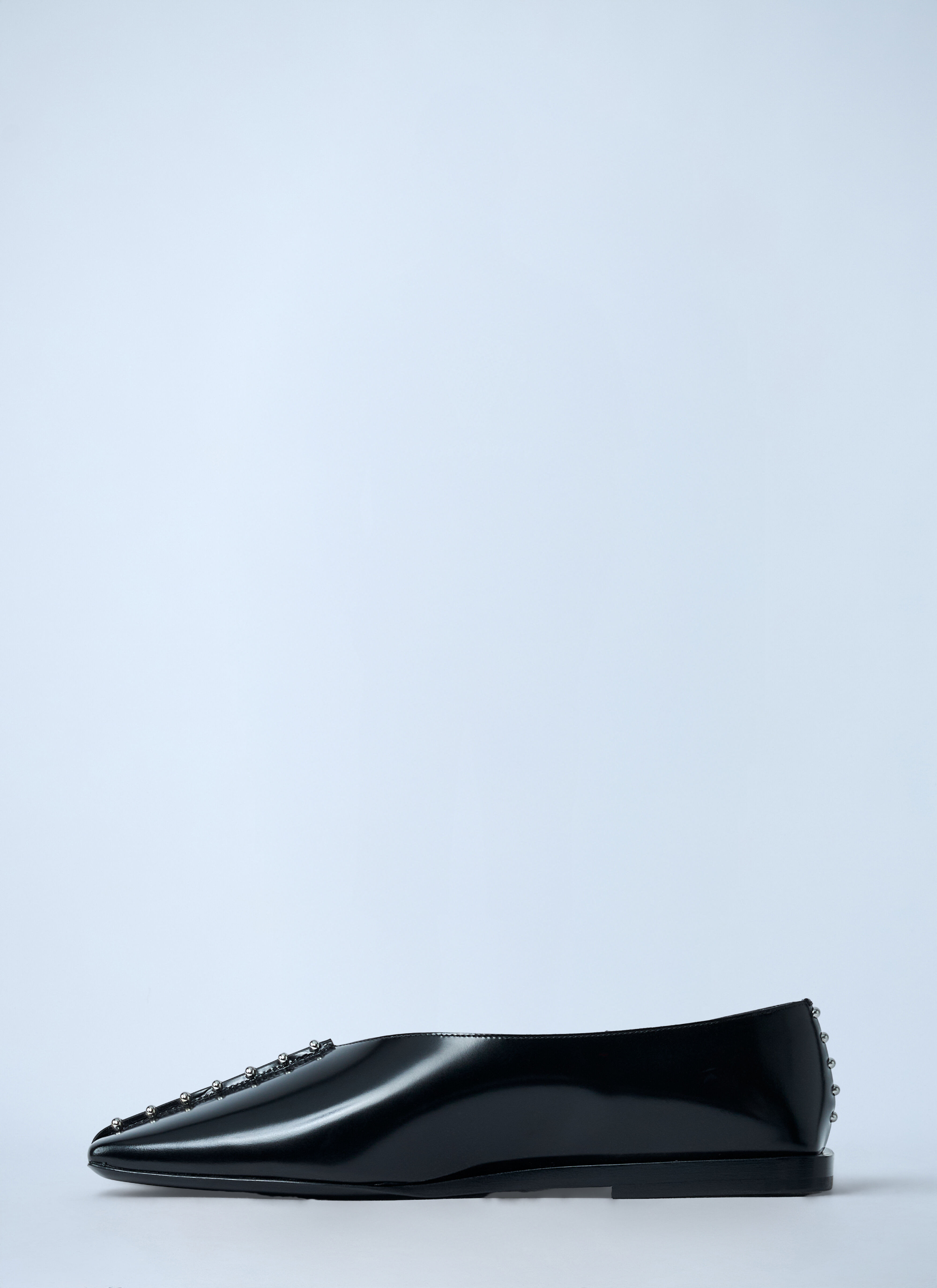 Leather Ballerina Flats - 4