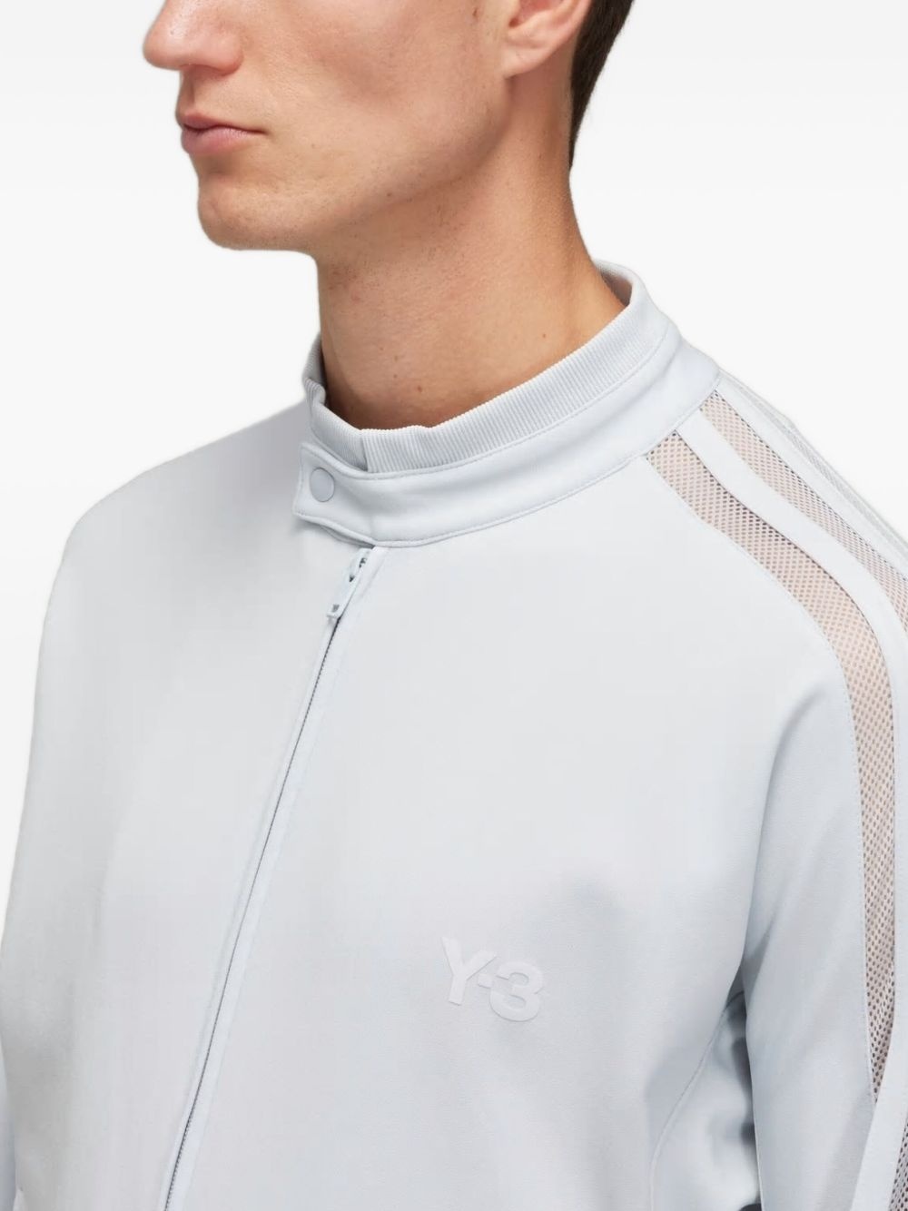three-stripes logo-print sweatshirt - 5