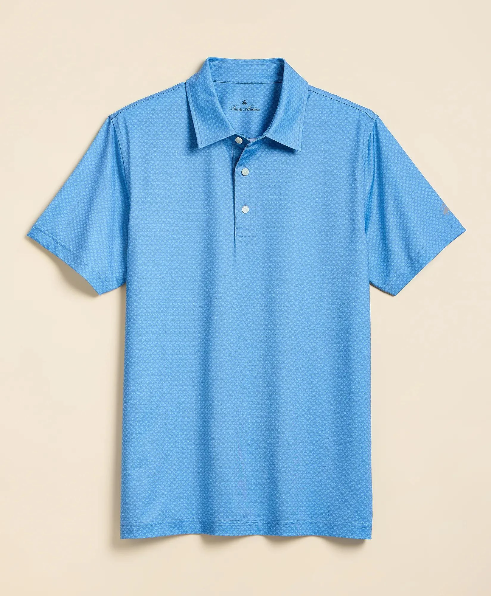 Performance Series Vintage Umbrella Motif Polo Shirt - 1