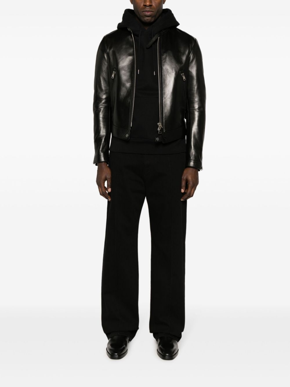 mid-rise straight-leg jeans - 2