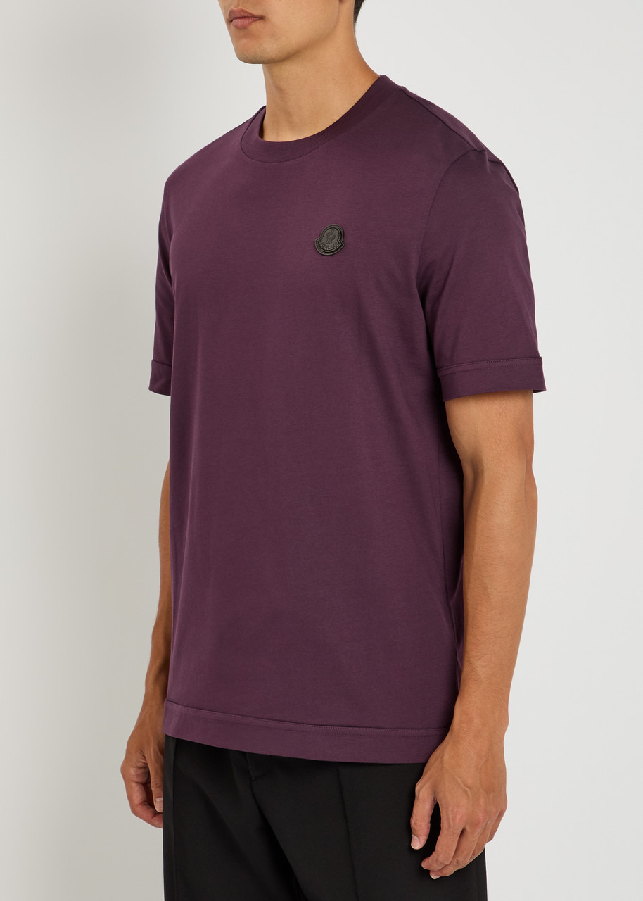 Moncler Logo-appliqué Cotton T-shirt - 2