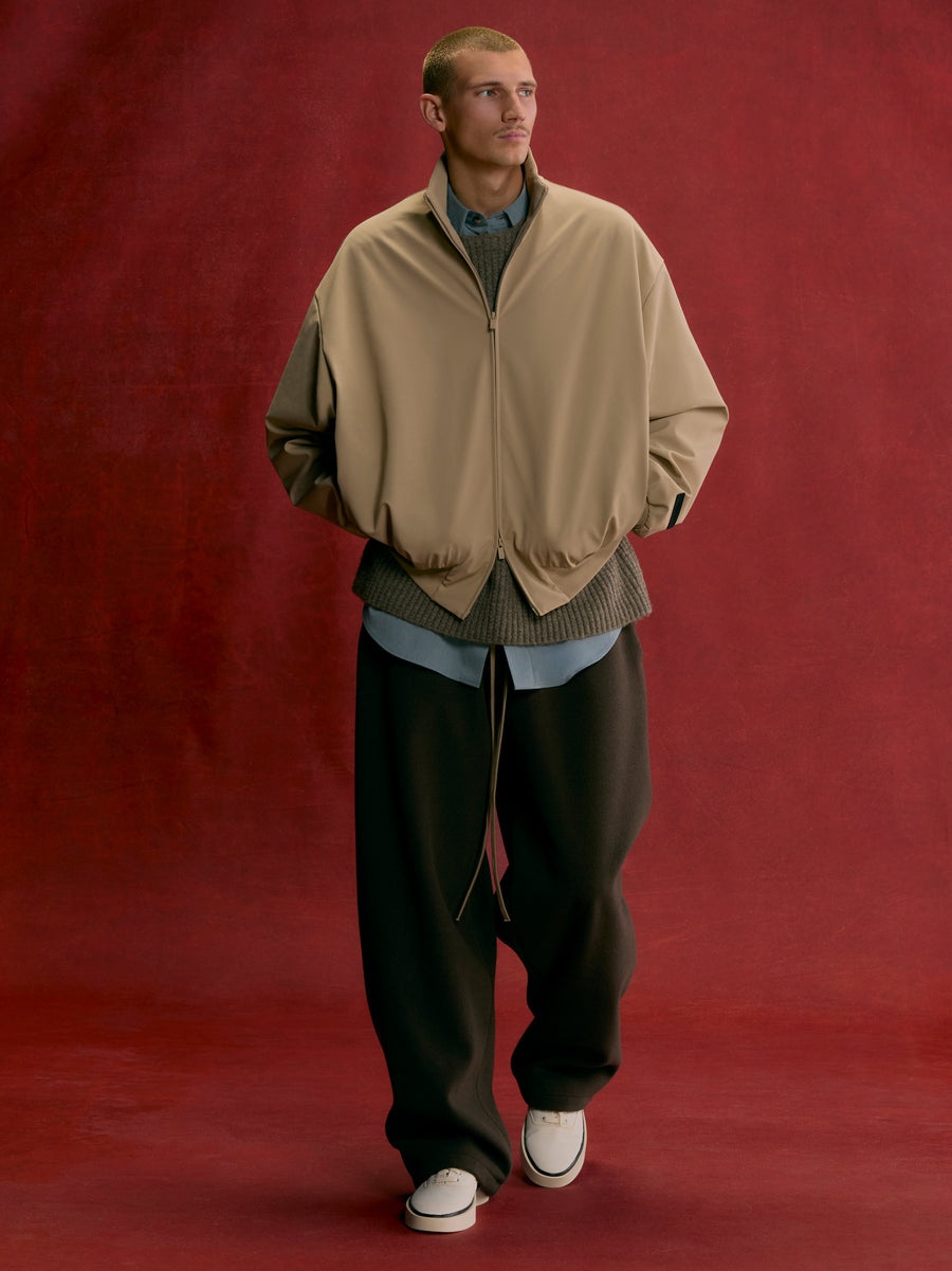 Bonded Nylon Bomber Jacket - 3