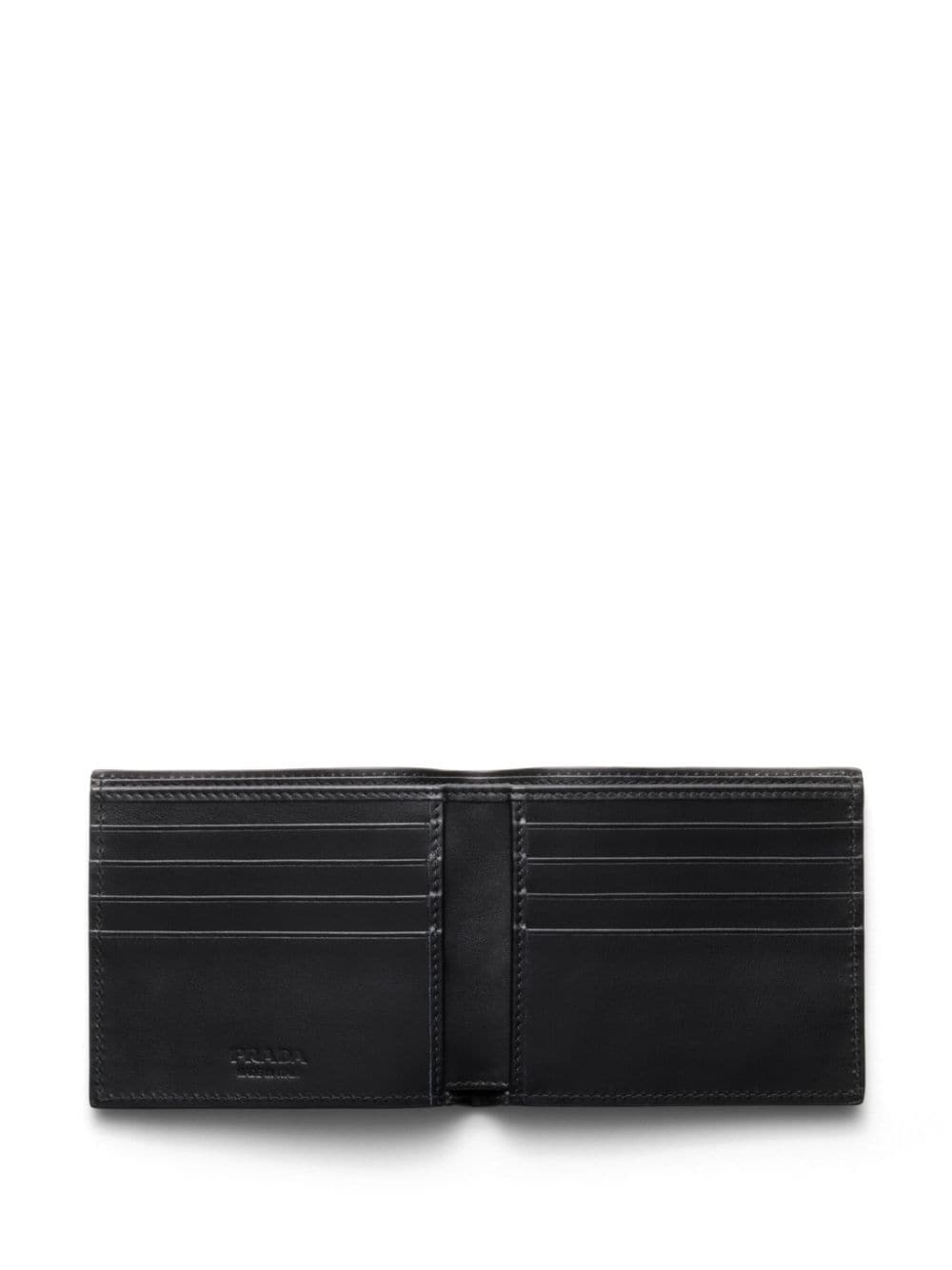 enamel triangle-logo wallet - 4
