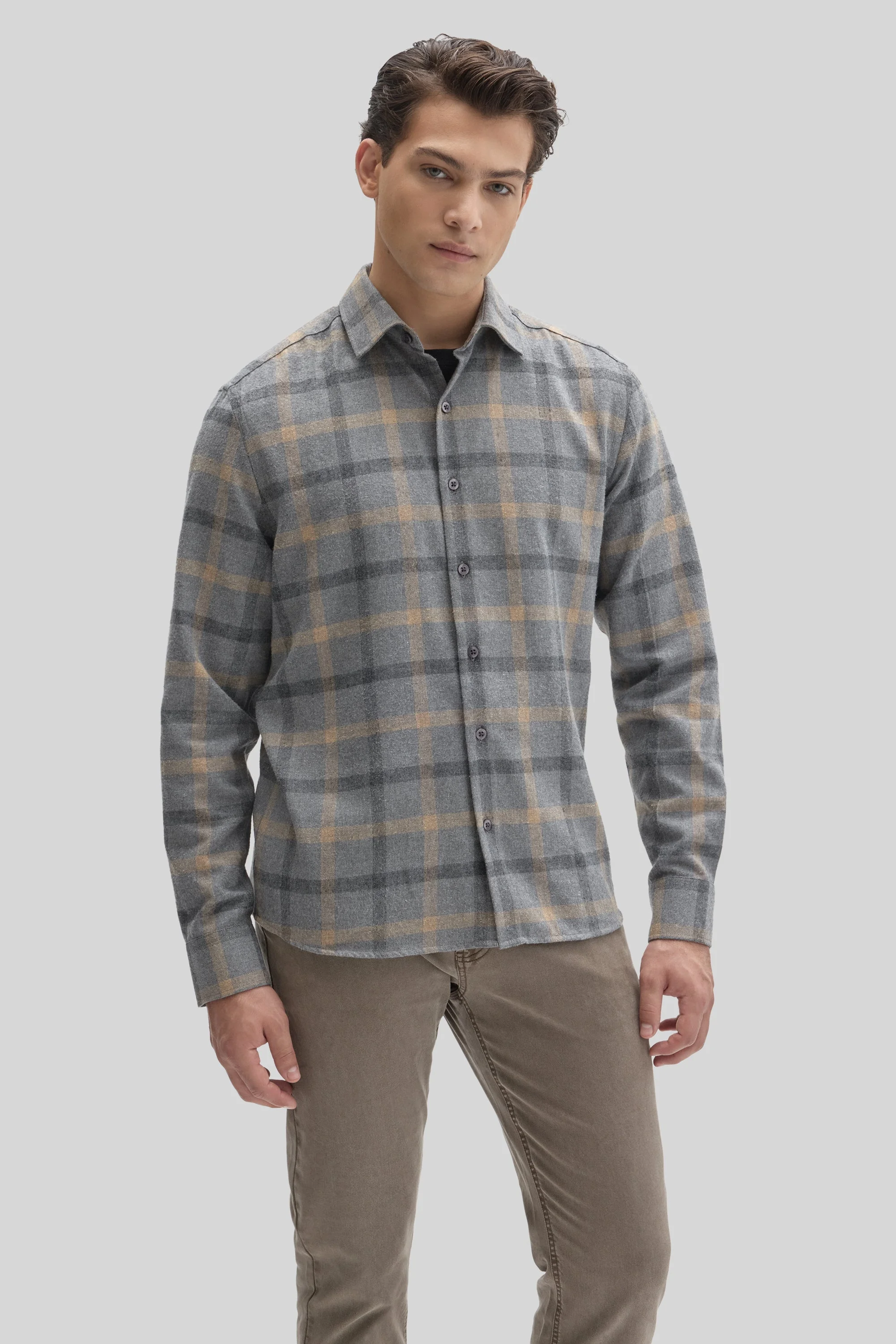 Liam Flannel Woven Shirt - 1