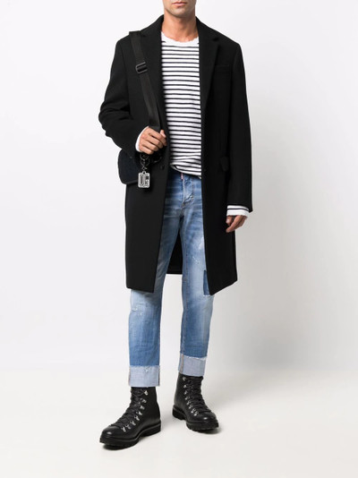 DSQUARED2 striped long-sleeve jumper outlook