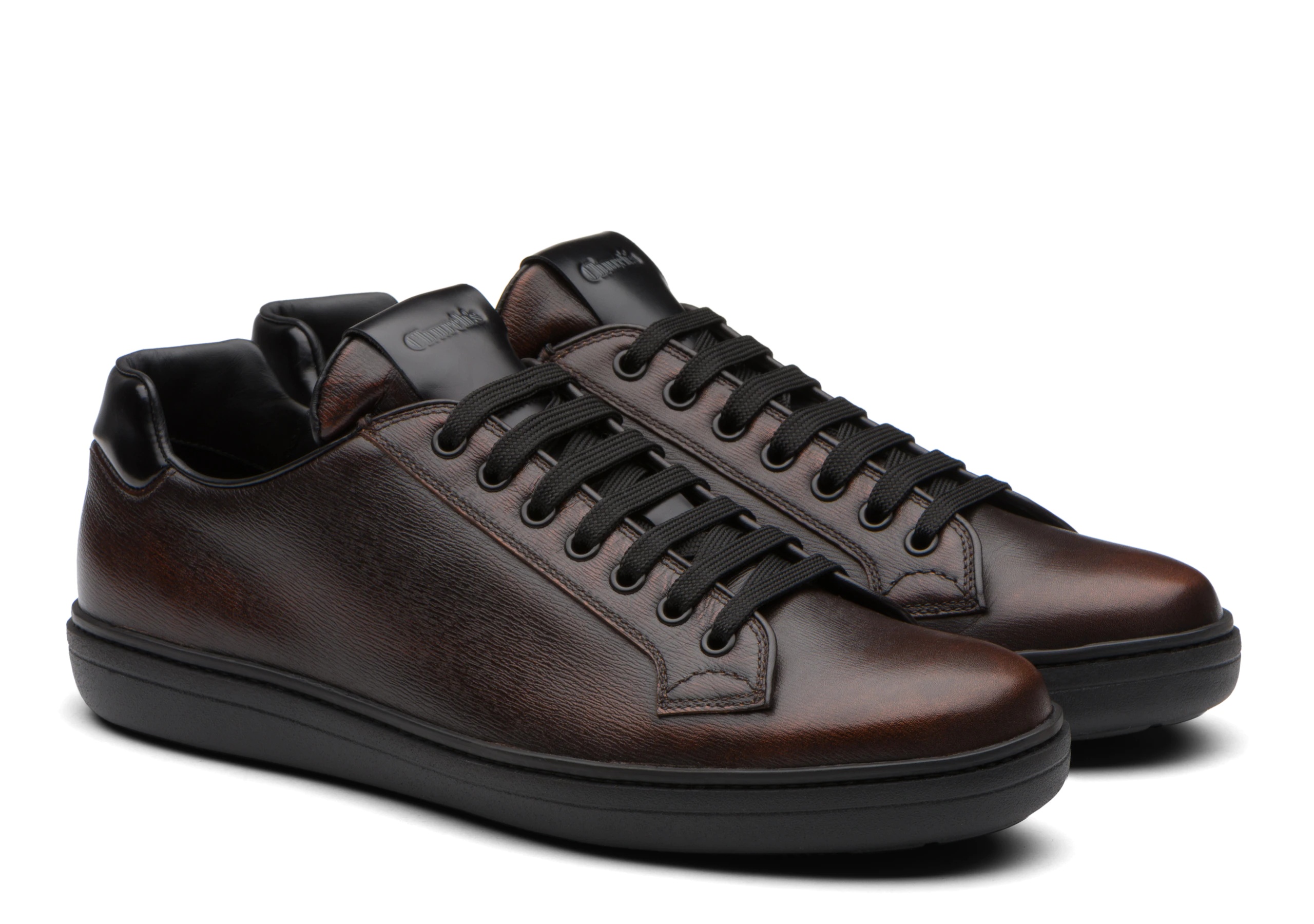 Boland plus 2
St James Leather Classic Sneaker Brandy/black - 2