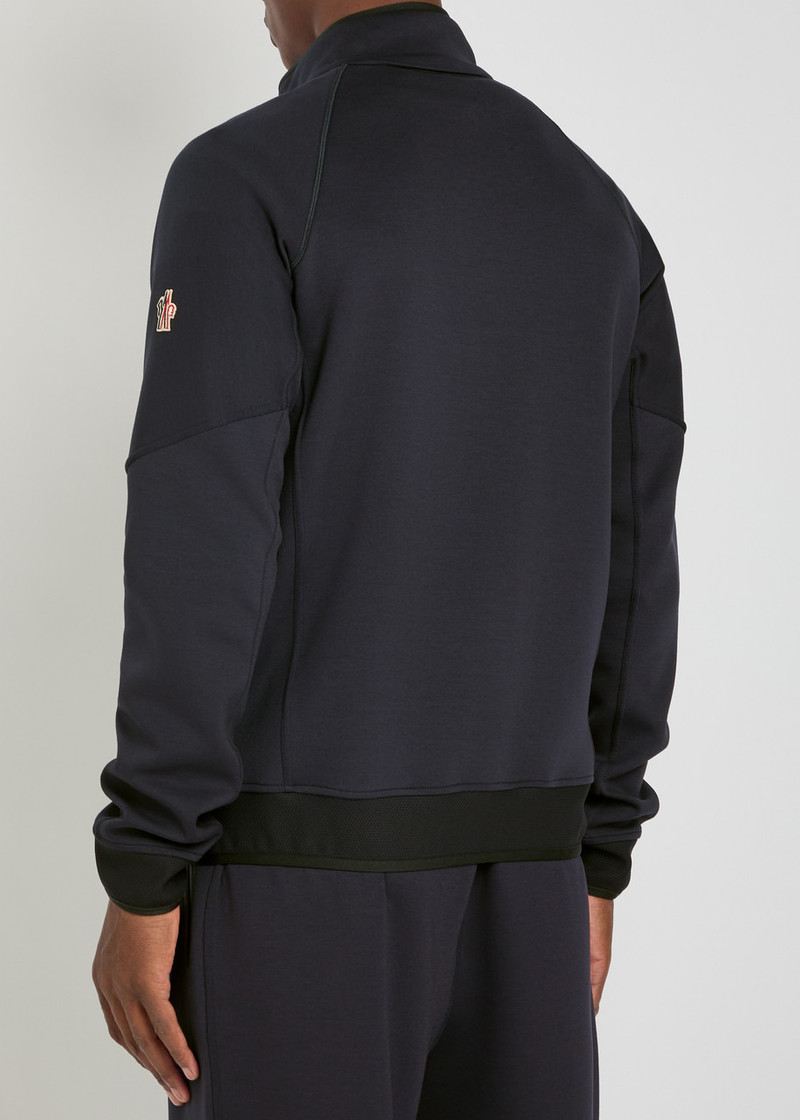 Moncler Grenoble Logo-appliquéd Stretch-jersey Sweatshirt 3