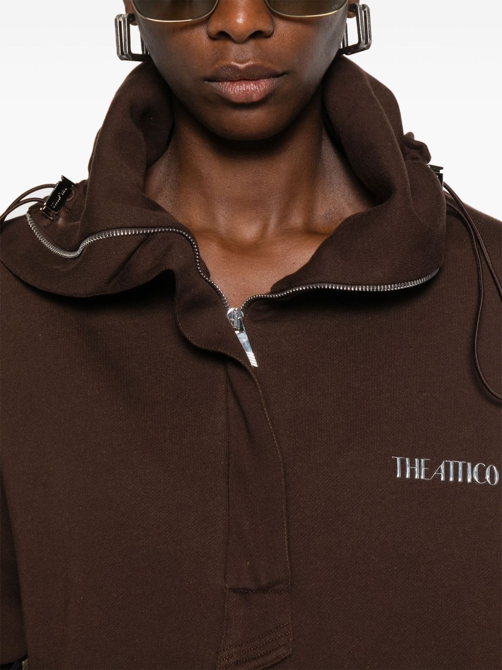 half zip-up jacket - 5