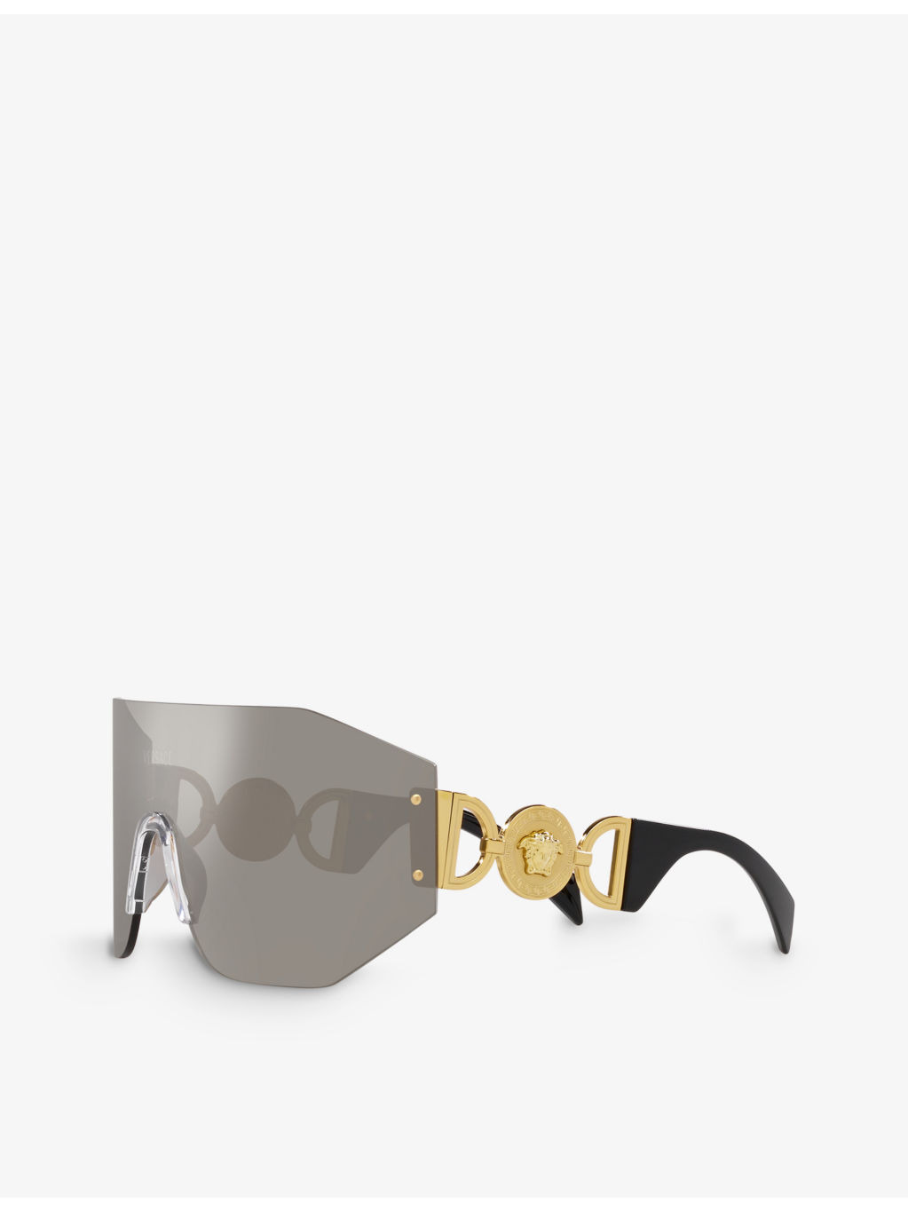 VE2258 irregular-frame branded-arm acetate sunglasses - 3