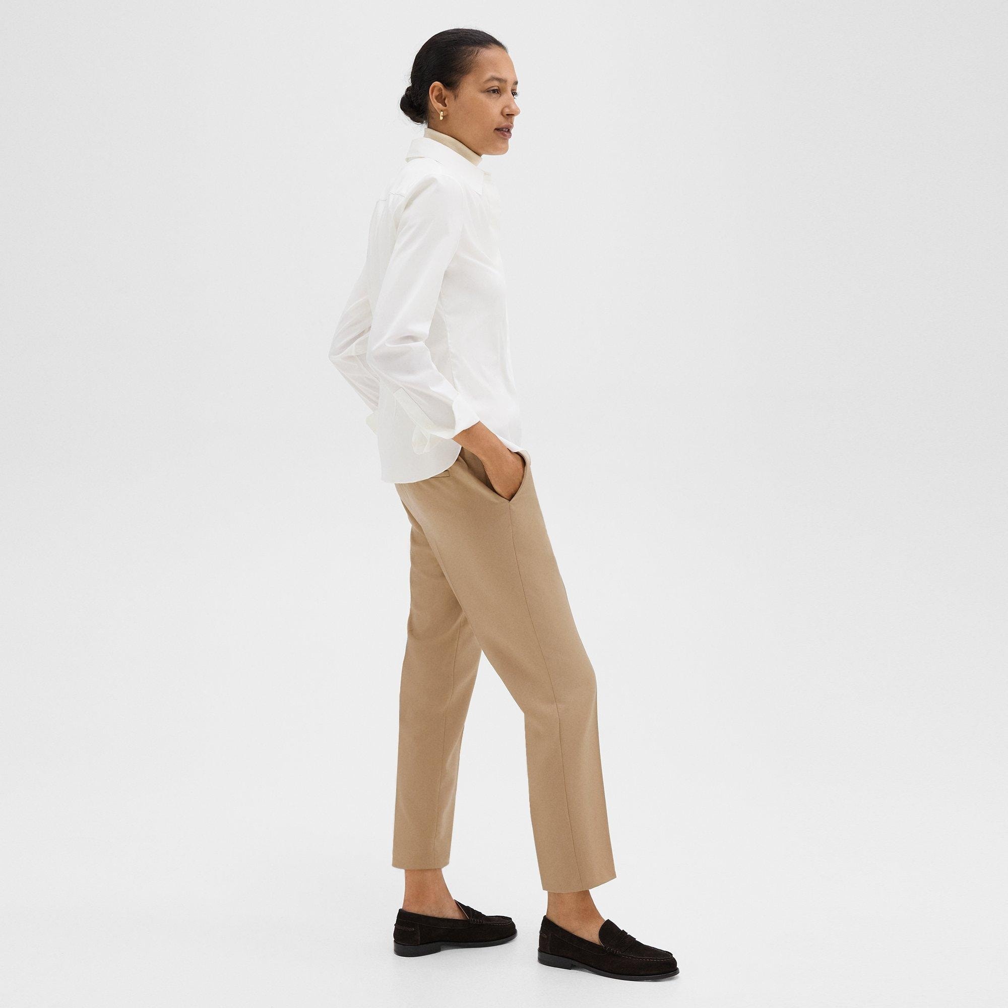 Treeca Pull-On Pant in Sleek Flannel - 3