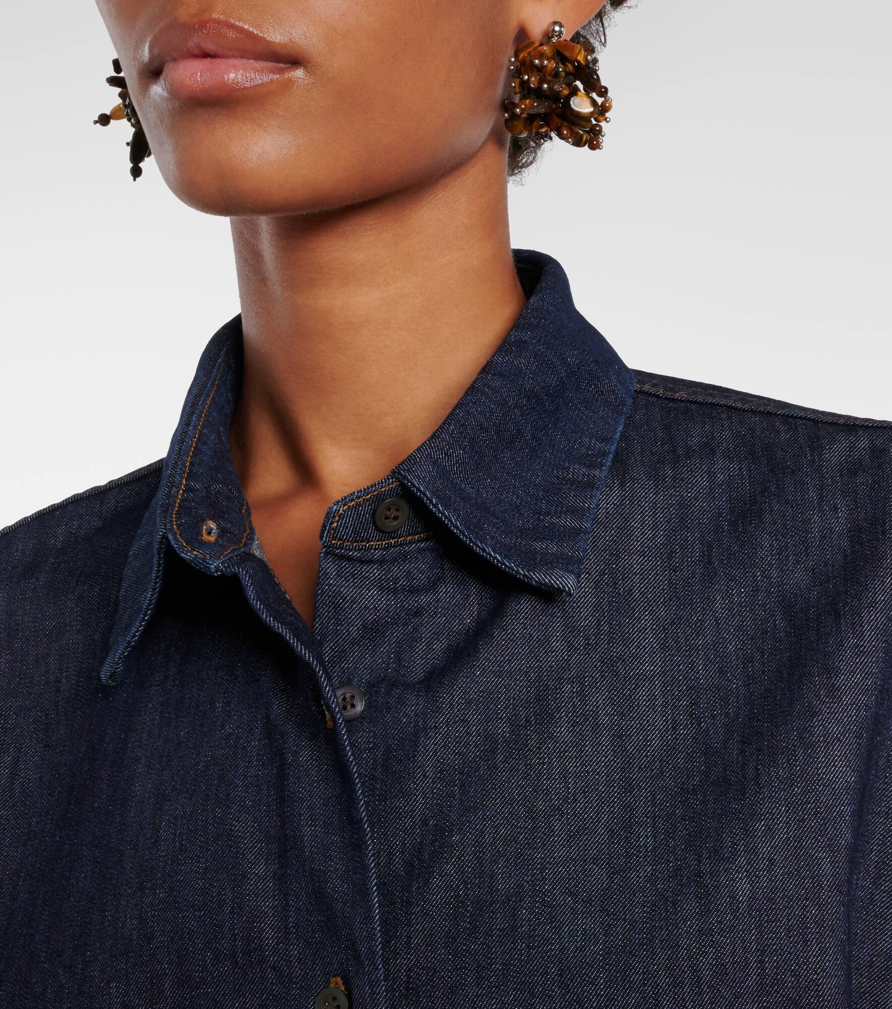 Denim shirt - 4