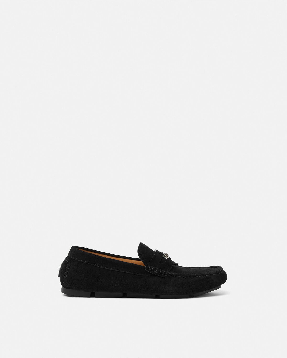 Medusa Biggie Suede Driver Shoes - 1