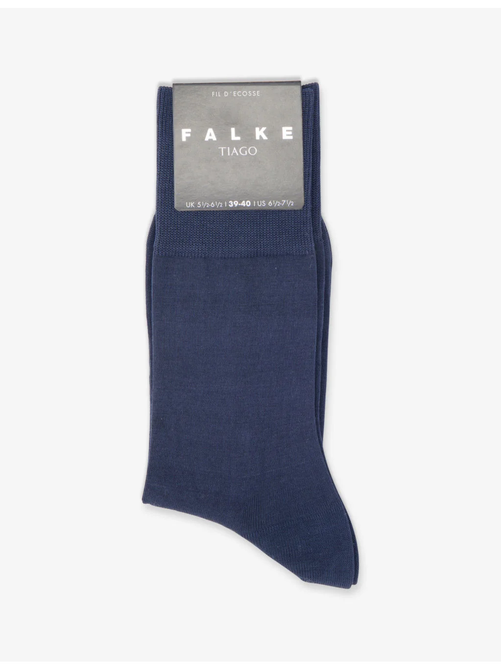 Tiago ribbed-cuff stretch-cotton blend ankle socks - 1