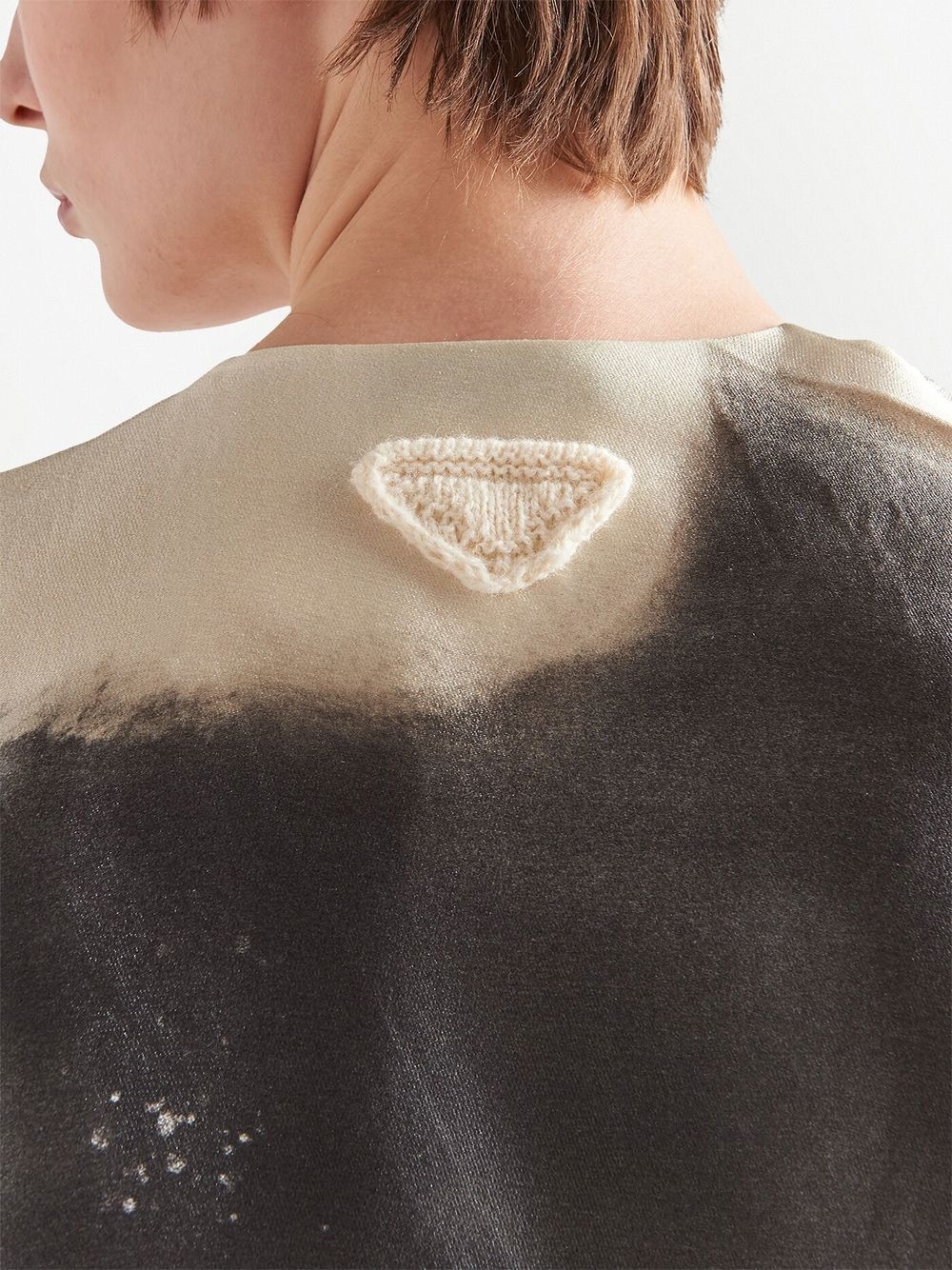 creased-detail sleeveless blouse - 5