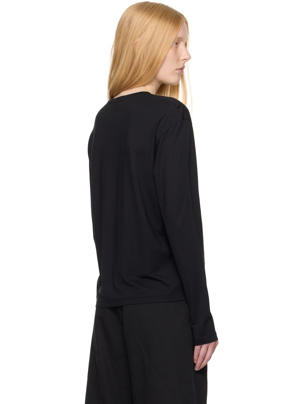 Black Classic Long-Sleeve T-shirt - 3