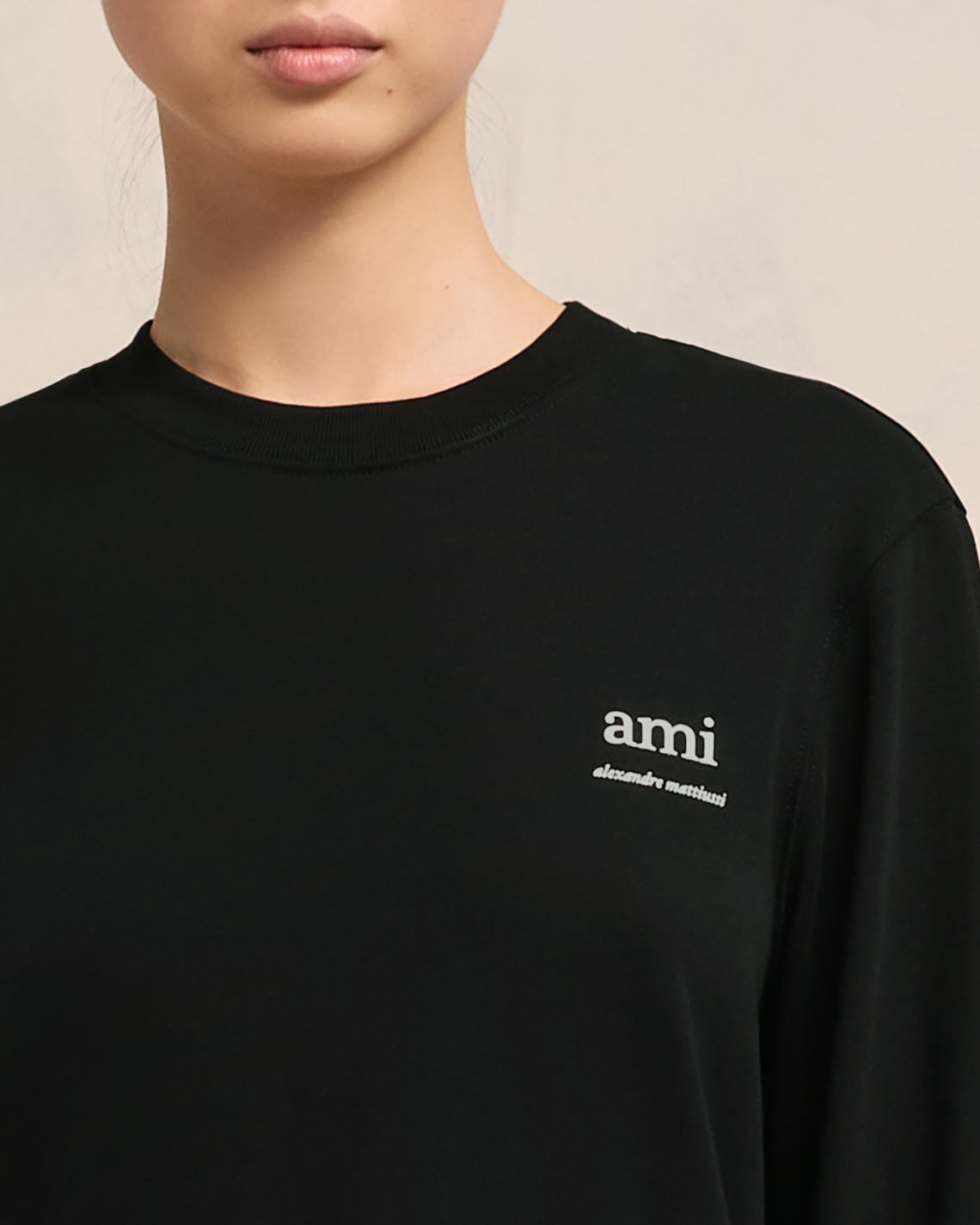 LONG SLEEVE AMI ALEXANDRE MATTIUSSI T-SHIRT - 4