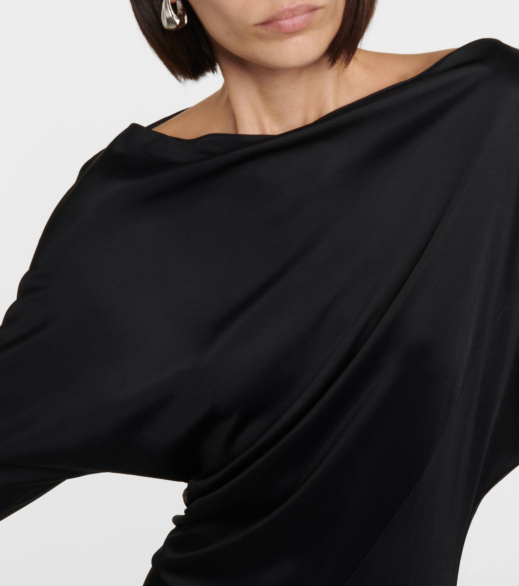 Oron ruched jersey maxi dress - 4