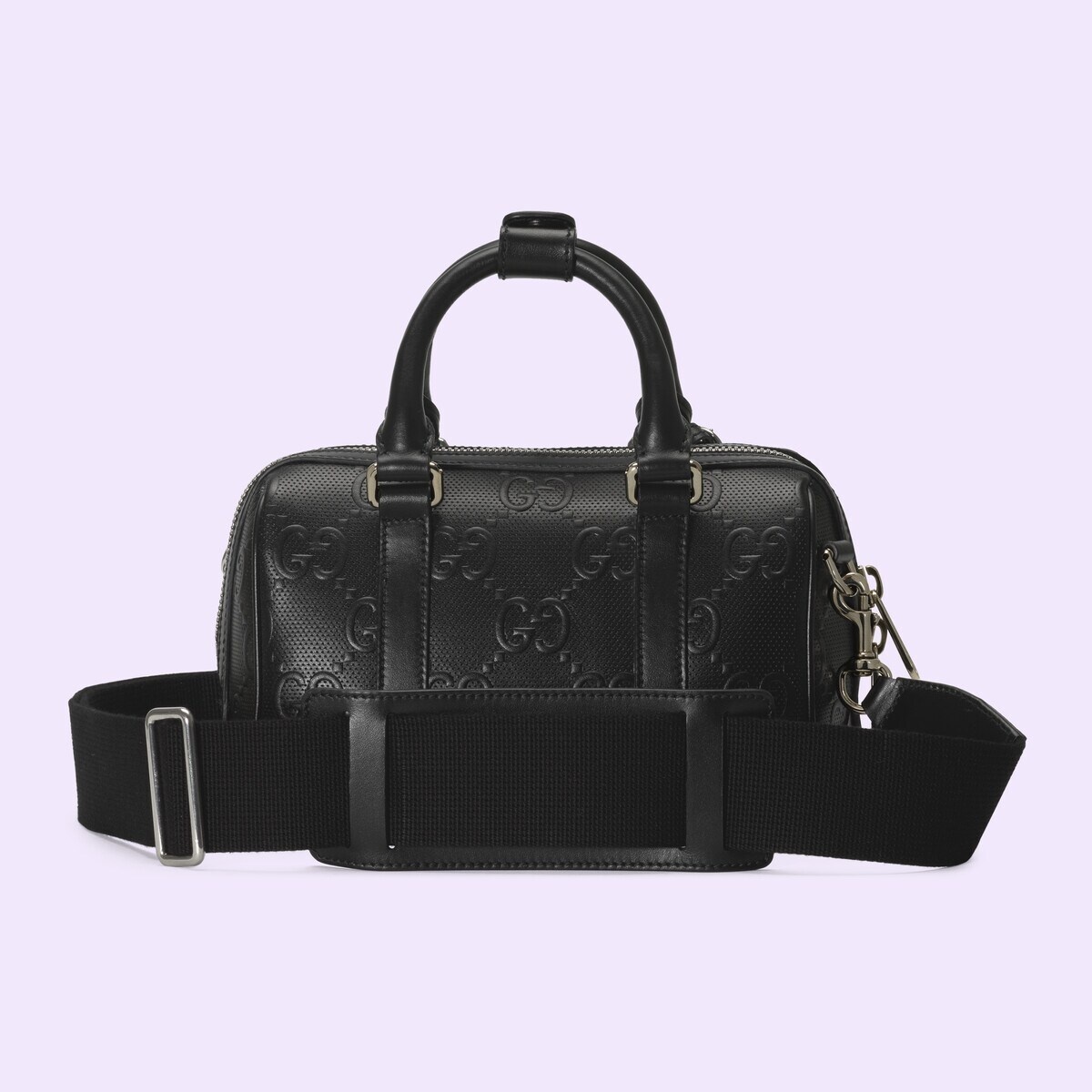 GG embossed mini duffle bag - 5