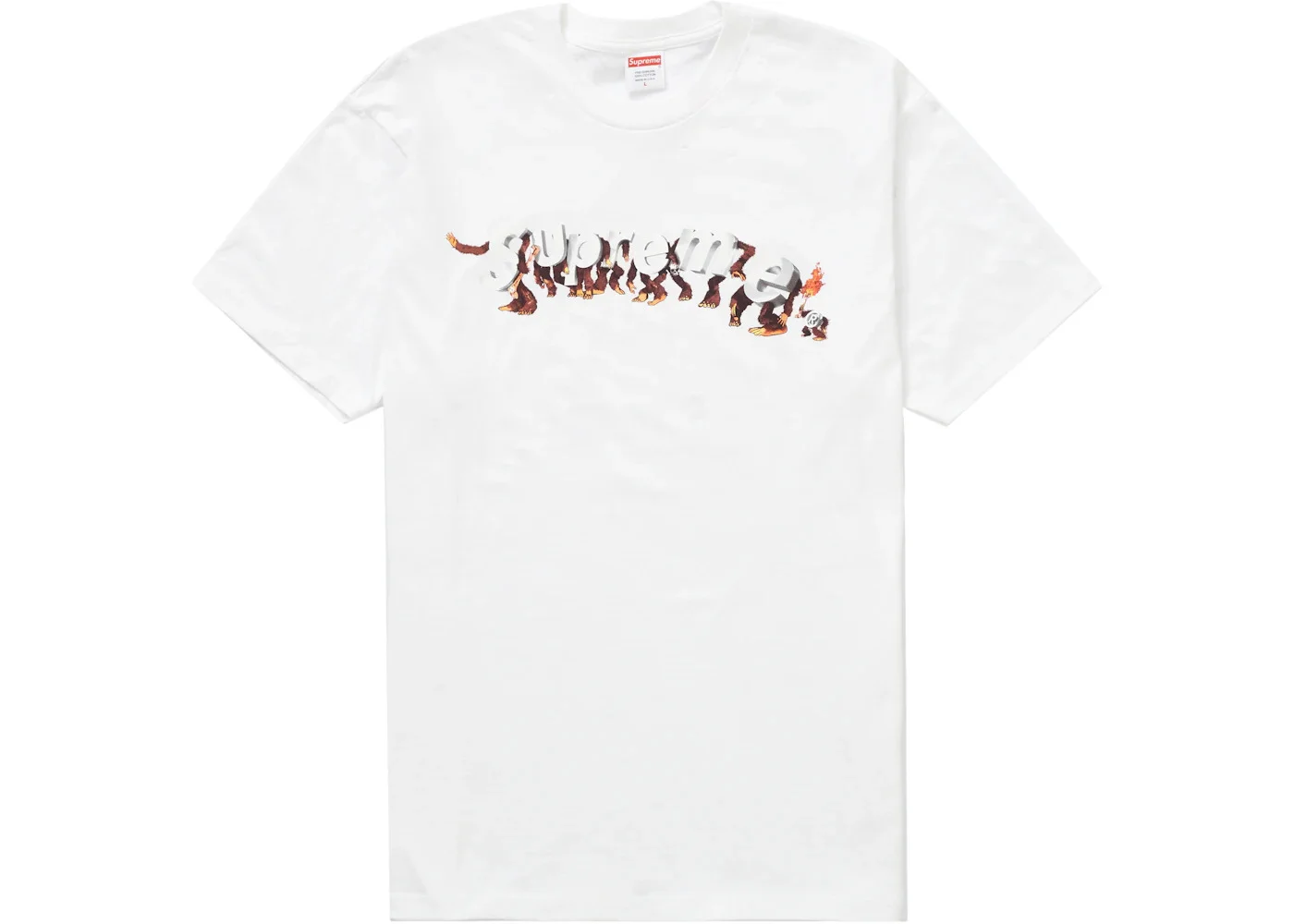 Supreme Apes Tee White - 1