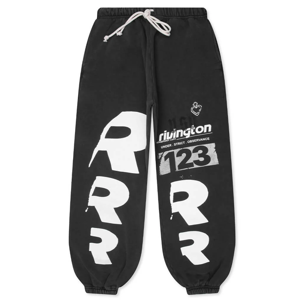 MEMBERSHIP USO ENEMY SWEATPANT - BLACK - 1