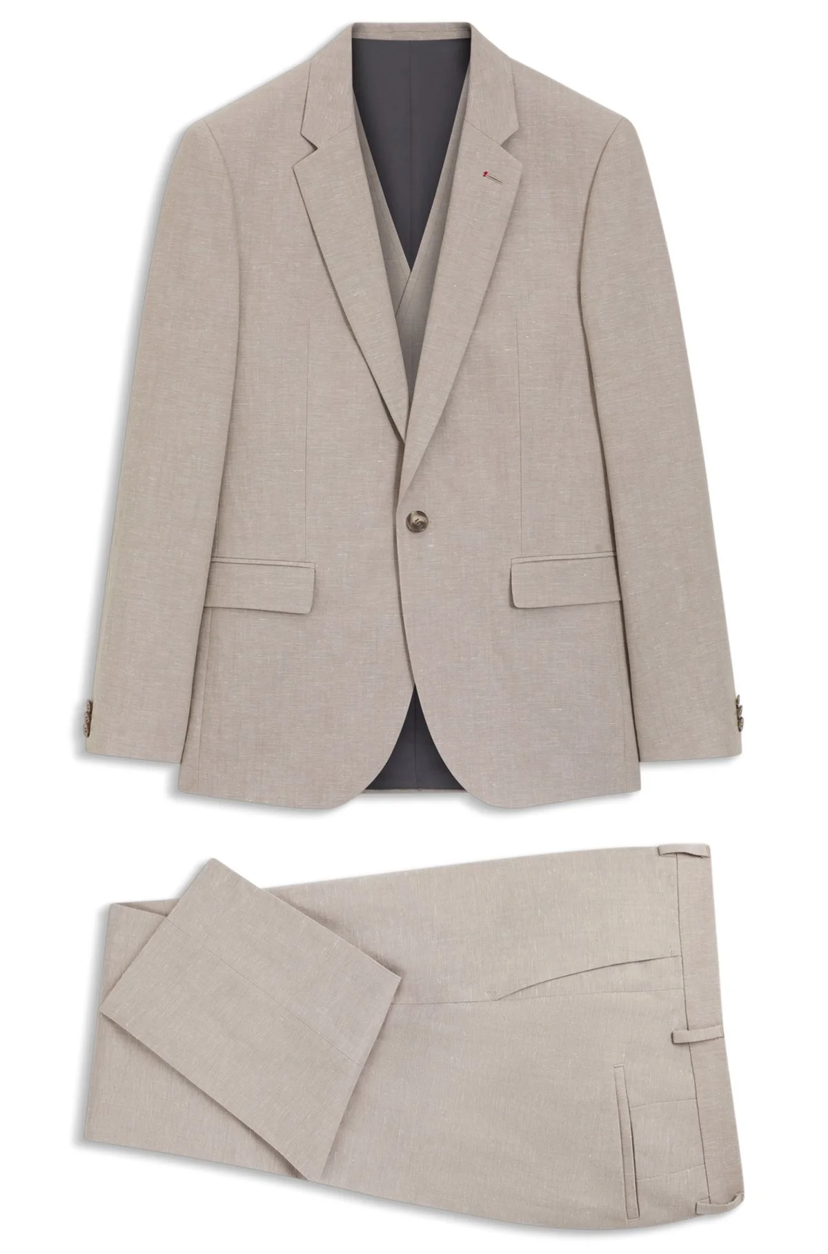THREE-PIECE EXTRA-SLIM-FIT SUIT - 1