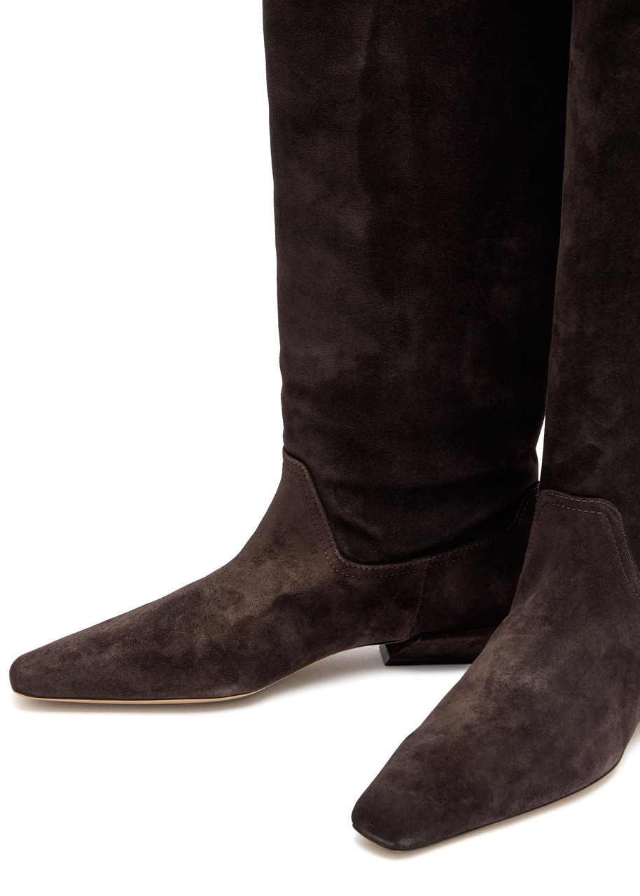 Paris Texas Bettina 25 Suede Knee-high Boots - 3