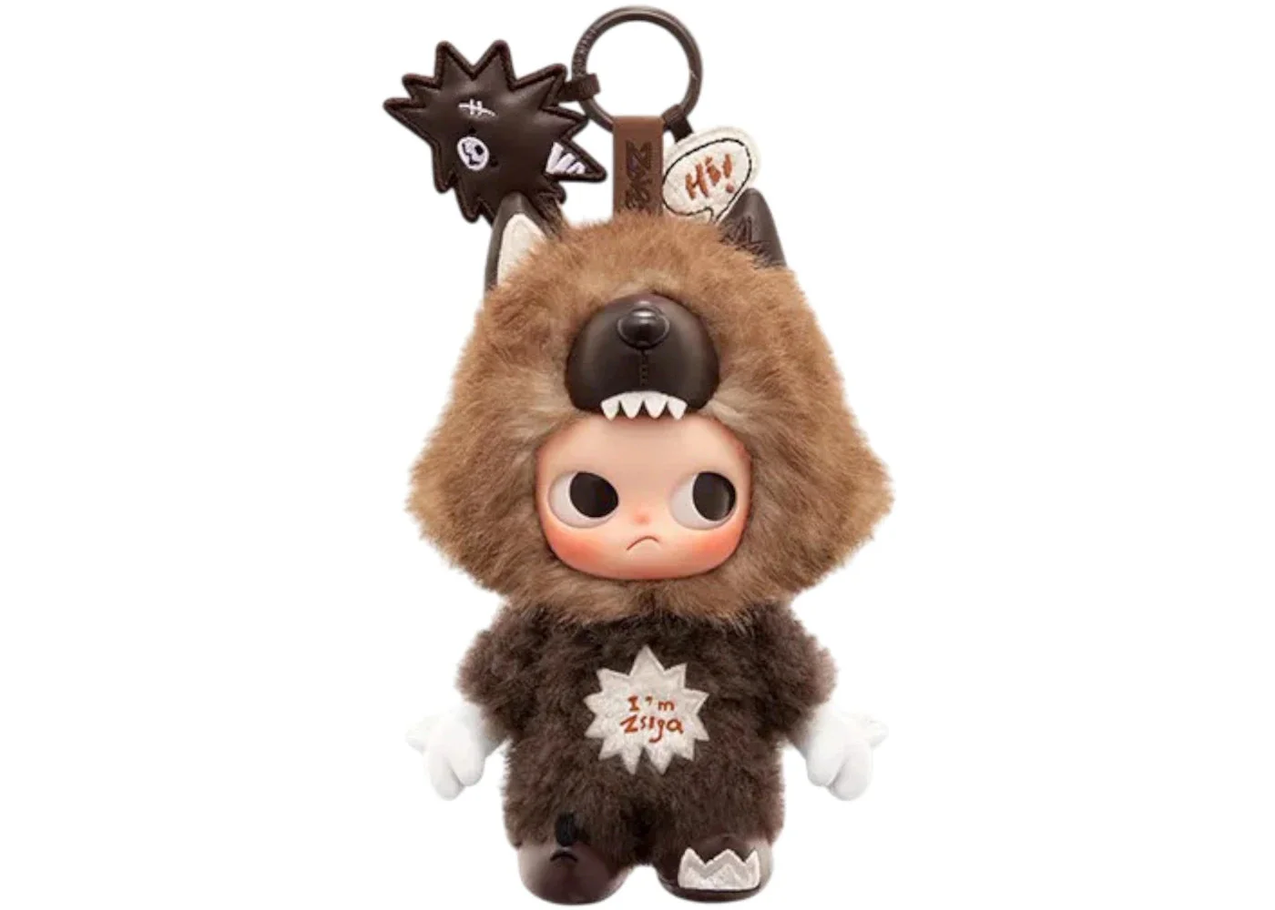 Pop Mart ZSIGA I'm Zsiga Series Vinyl Fearless Secret Edition Plush Pendant - 1