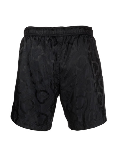 Moncler monogram swim shorts outlook