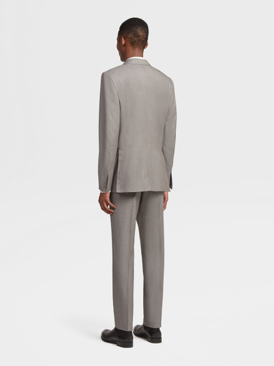 ZEGNA TAUPE CENTOVENTIMILA WOOL SUIT outlook