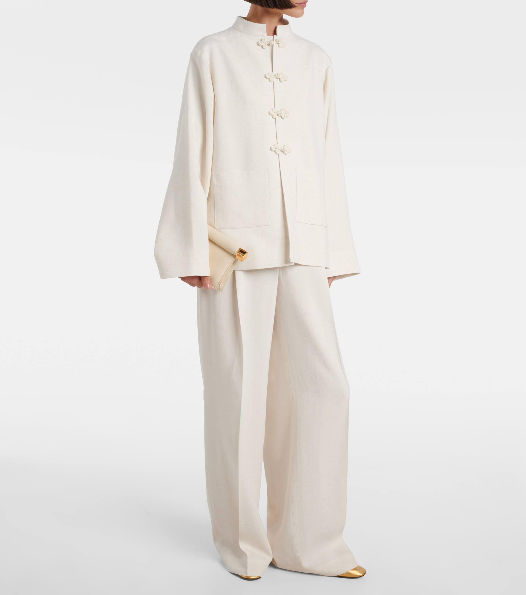 High-rise wide-leg pants - 2
